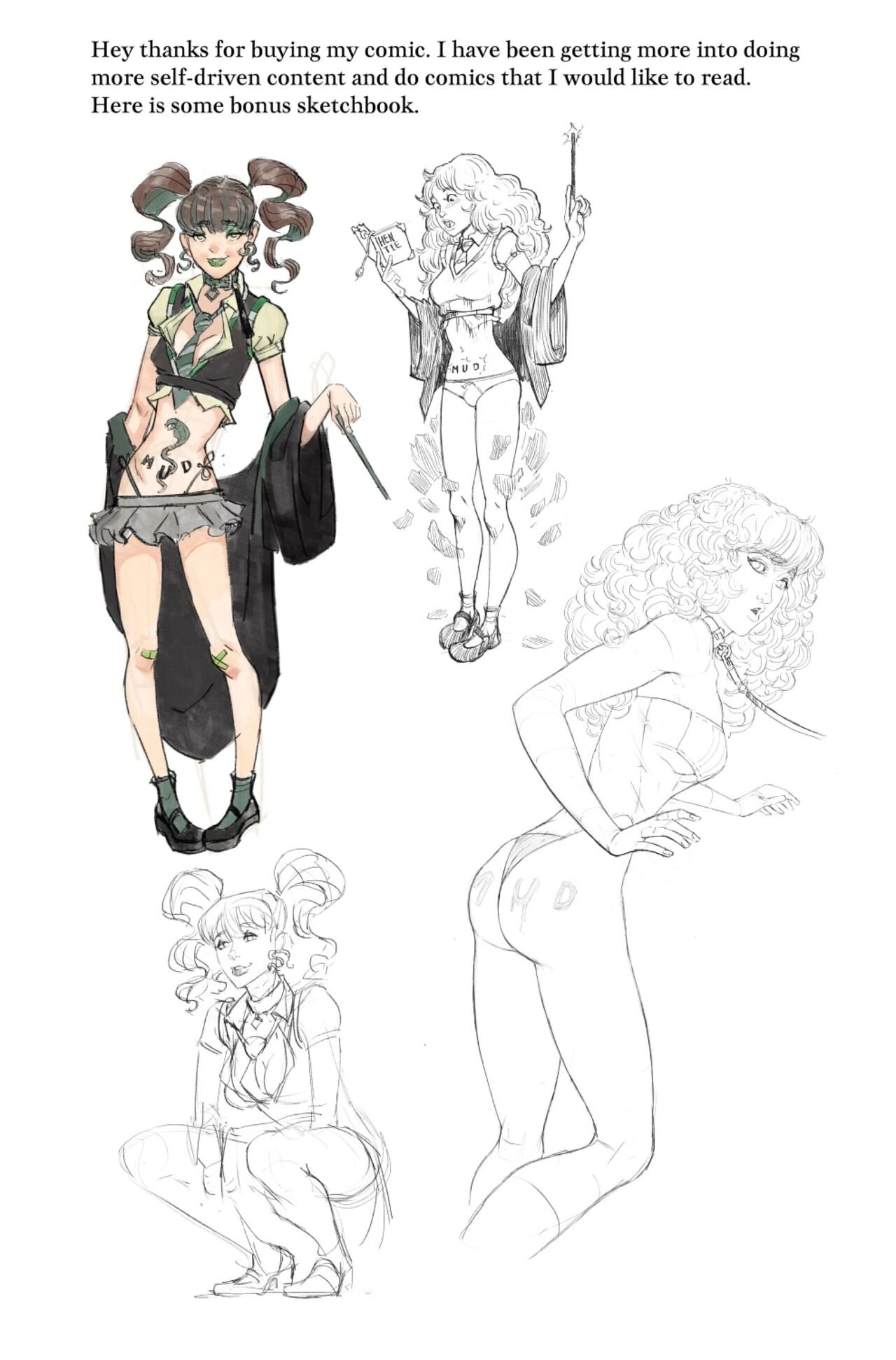 Disclaimer - Hermione Granger And The Whorecrux 2 (Harry Potter) - english image number 11