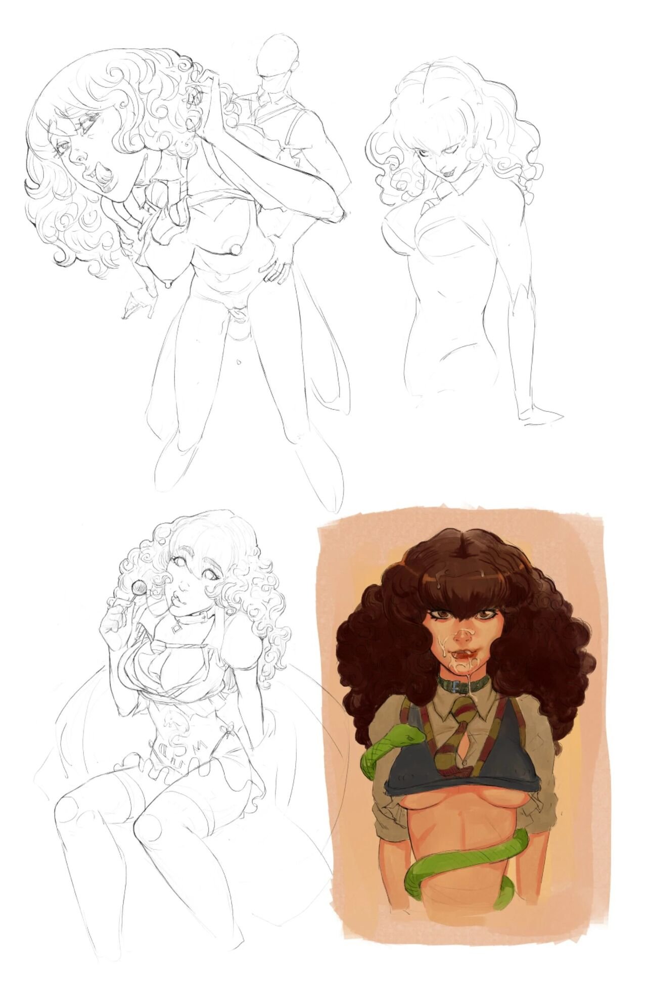 Disclaimer - Hermione Granger And The Whorecrux 2 (Harry Potter) - english image number 12