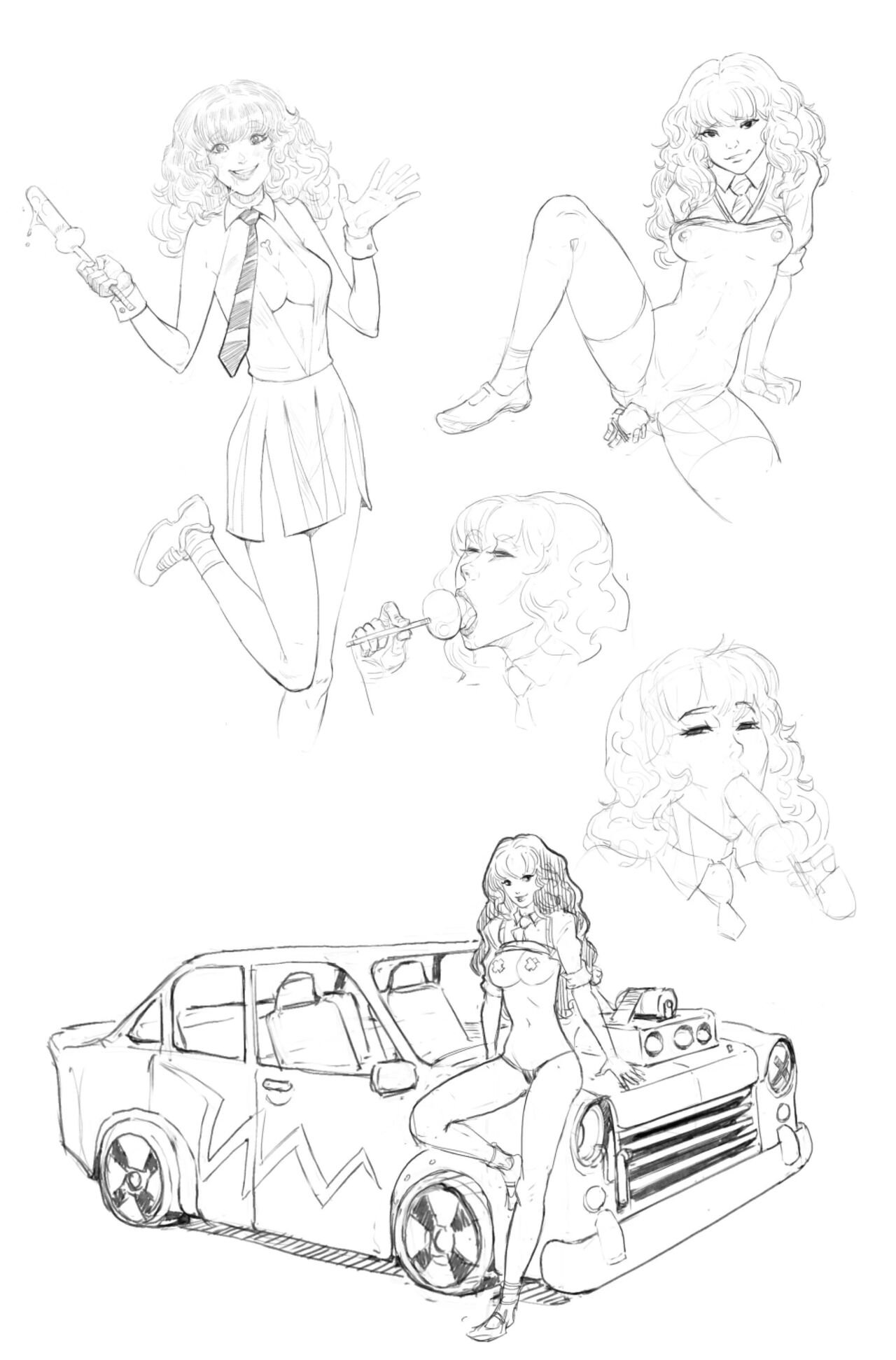 Disclaimer - Hermione Granger And The Whorecrux 2 (Harry Potter) - english image number 15