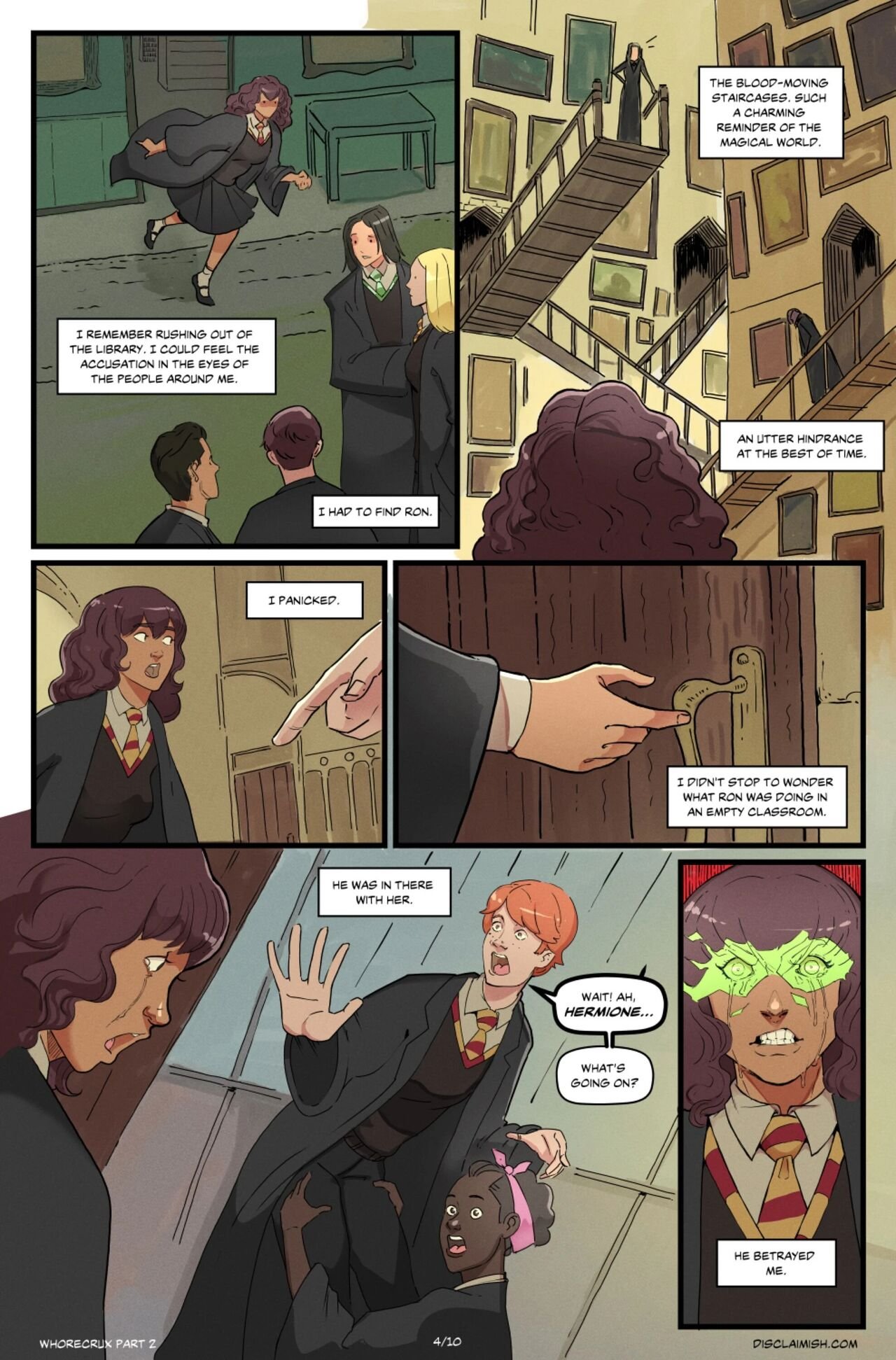 Disclaimer - Hermione Granger And The Whorecrux 2 (Harry Potter) - english image number 4