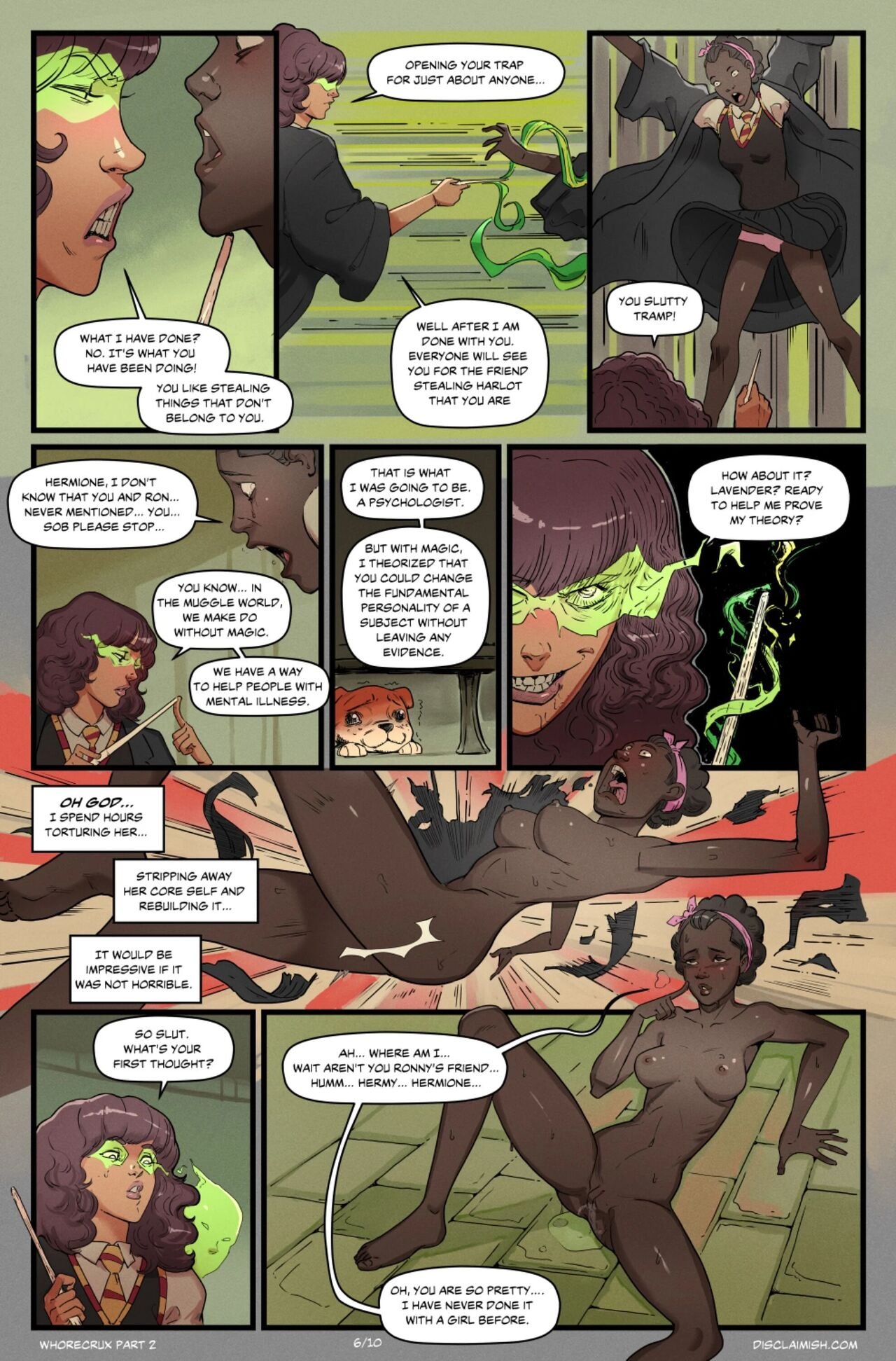 Disclaimer - Hermione Granger And The Whorecrux 2 (Harry Potter) - english image number 6