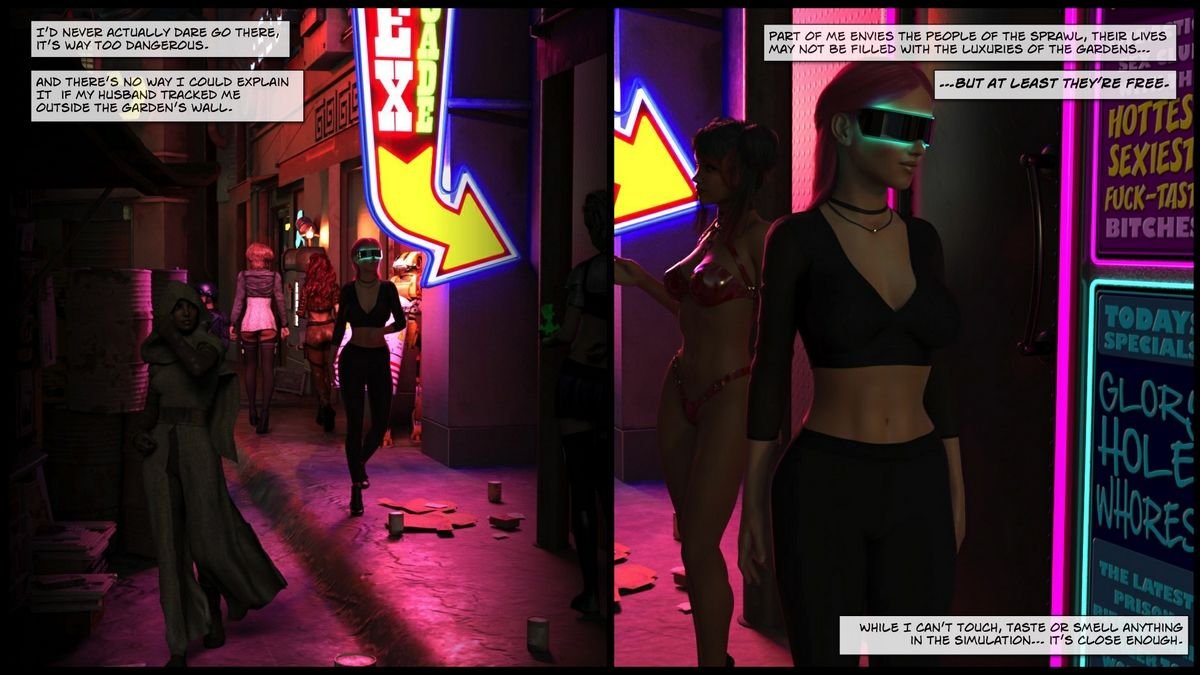 Gonzo - CyberCity Wildside porn comic image number 21