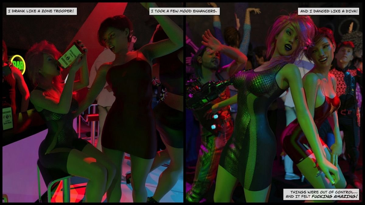 Gonzo - CyberCity Wildside porn comic image number 28