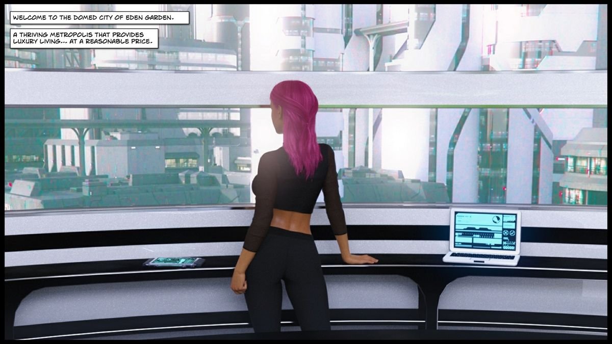 Gonzo - CyberCity Wildside porn comic image number 3