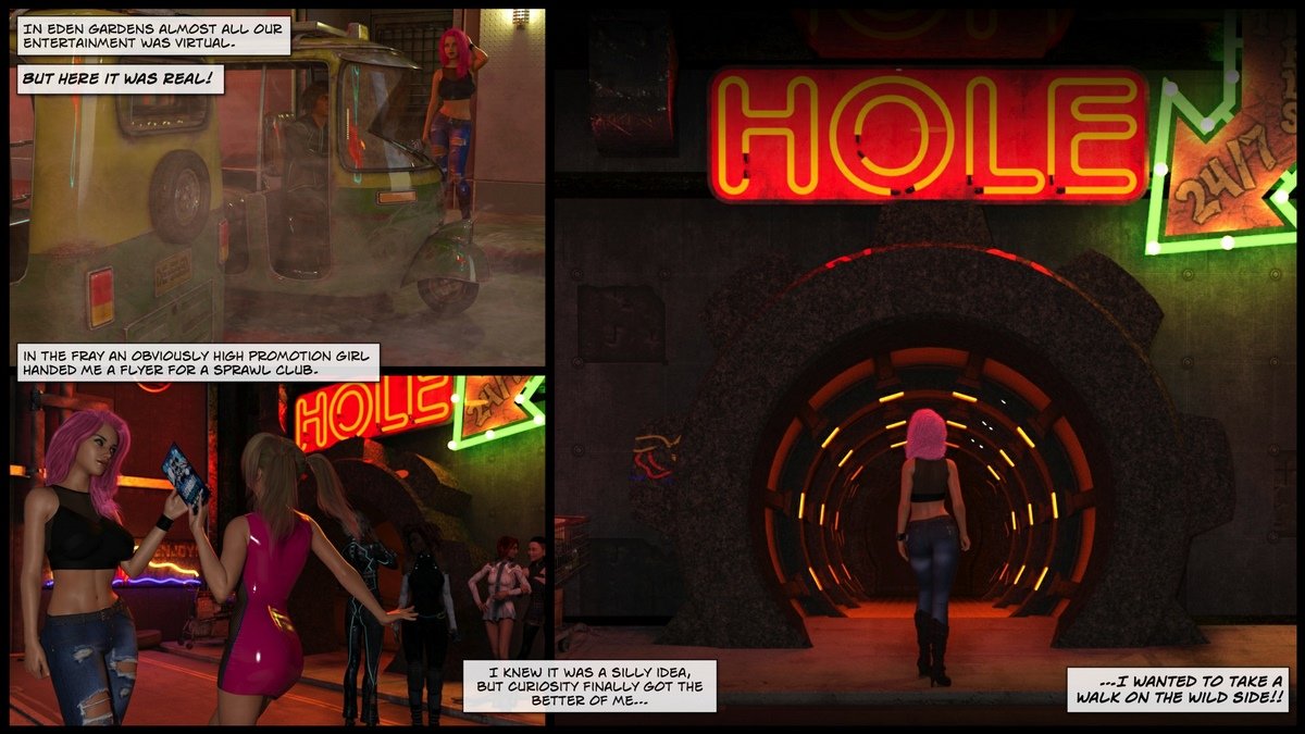 Gonzo - CyberCity Wildside porn comic image number 46