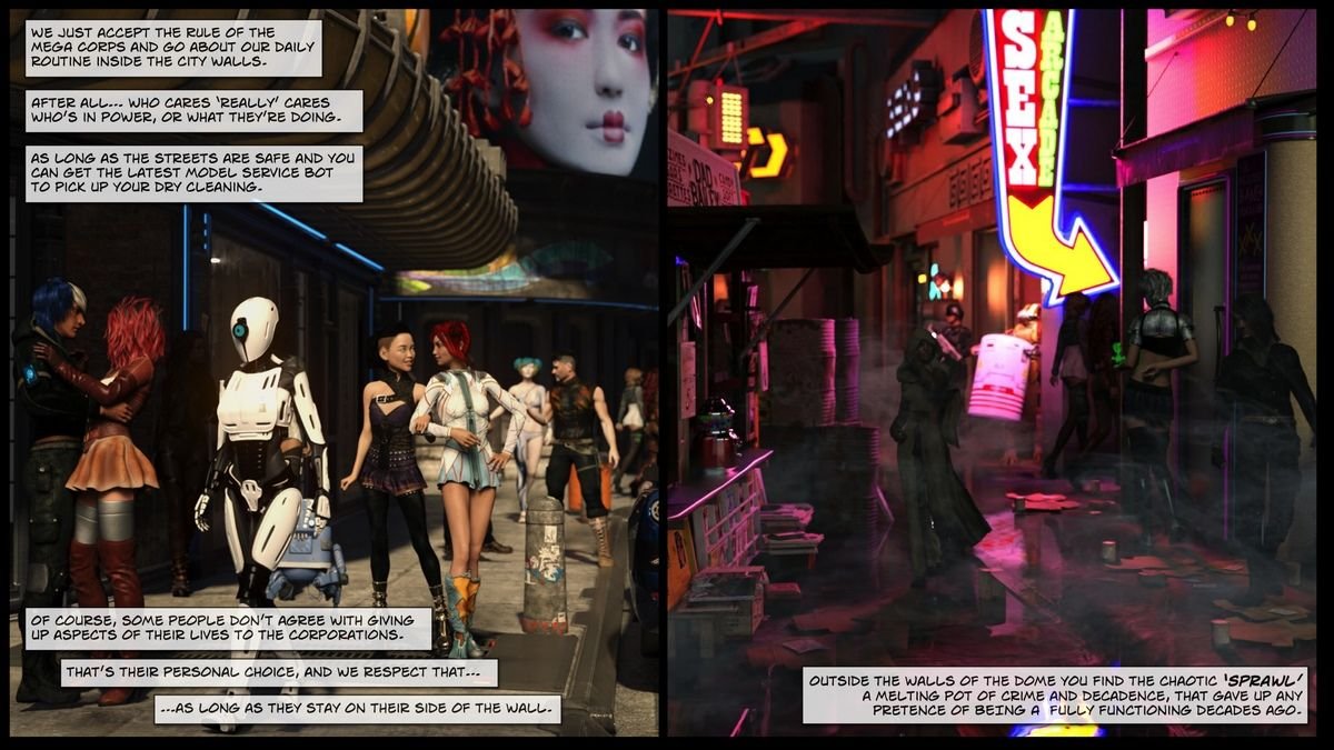 Gonzo - CyberCity Wildside porn comic image number 5