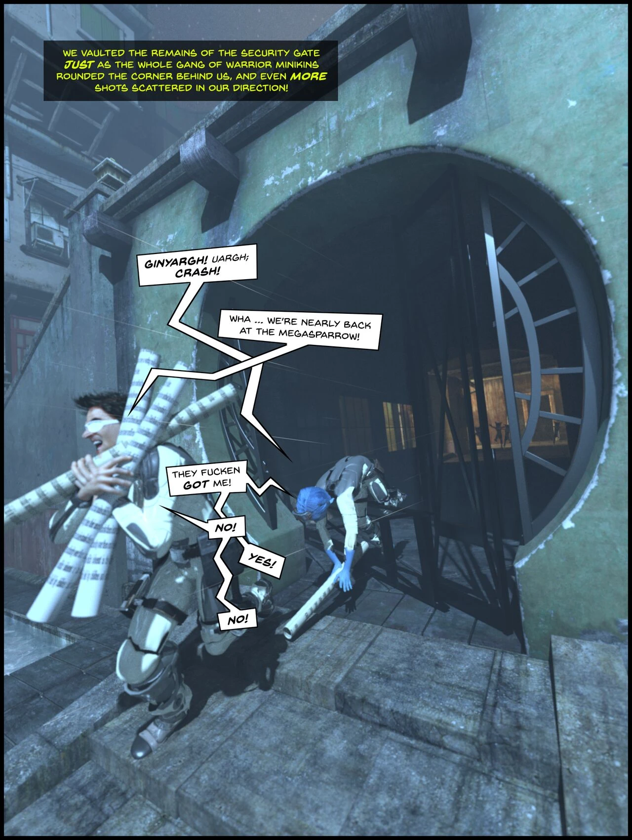 The Adventures of Madiy and Crash 2 - The Toxic Stone Darts of the Hoodlum Minikins image number 3