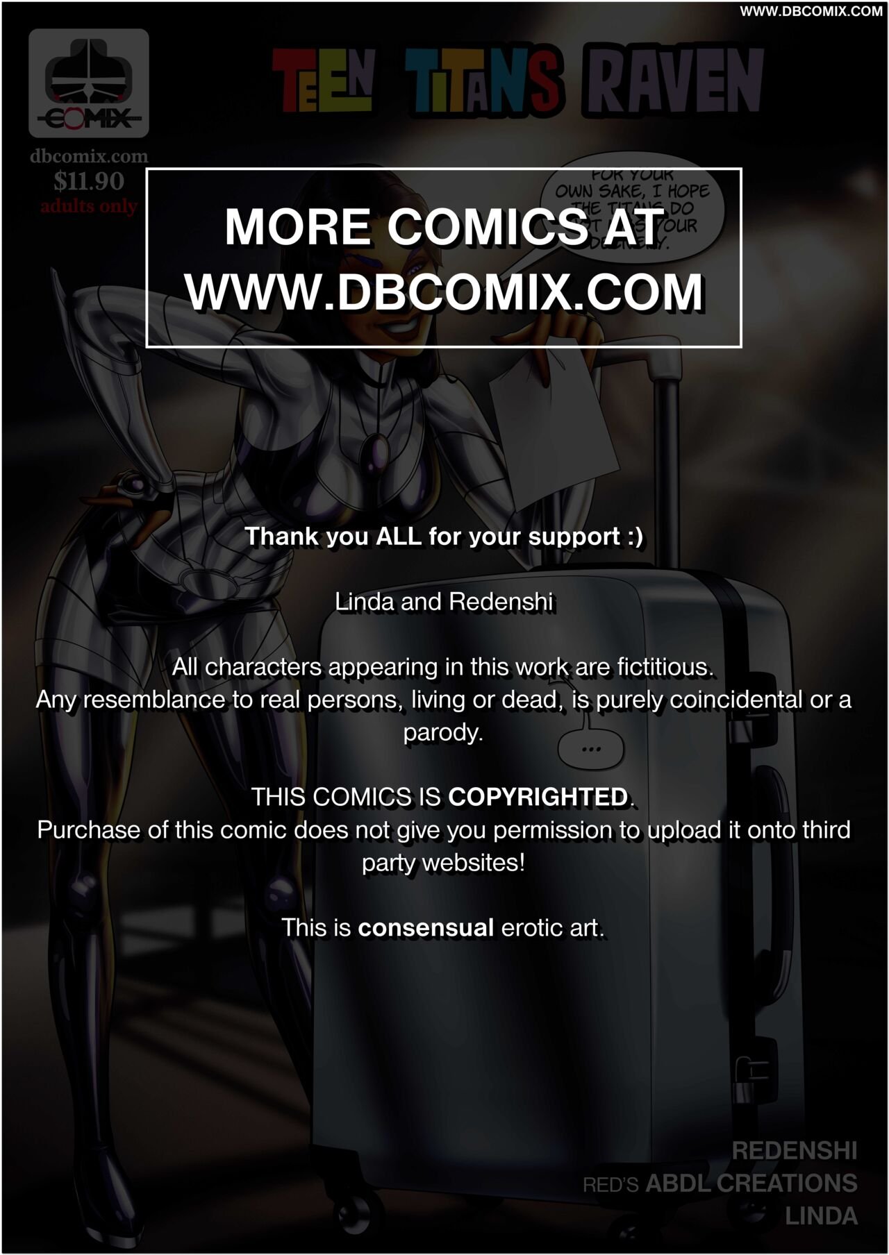 DBComix - Teen Titans Starfire porn comic image number 39