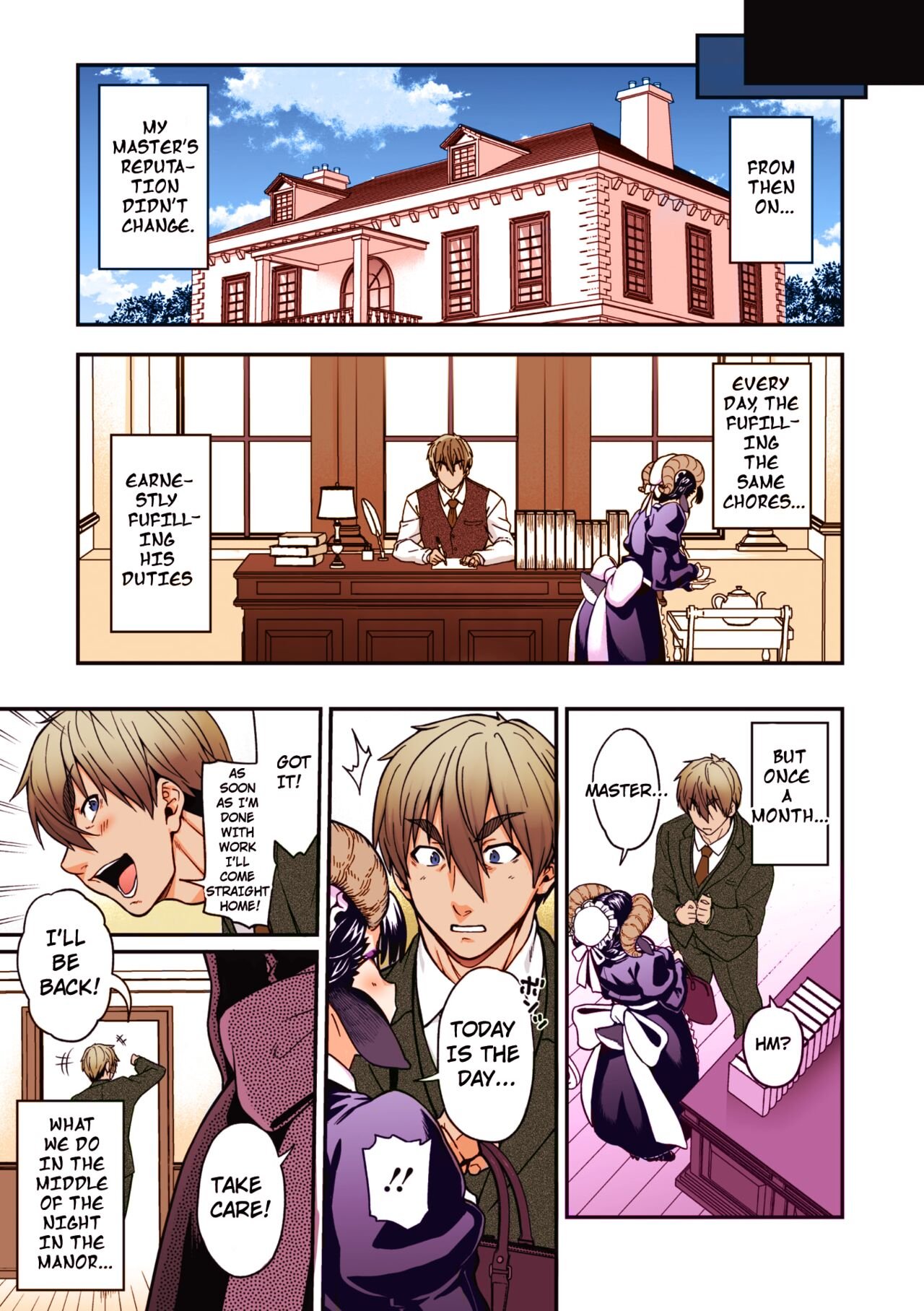 Jun - Koisuru Kuroyagi Lov(shav)ing Black Goat (COMIC GAIRA Vol. 09) English Colorized Decensored image number 26