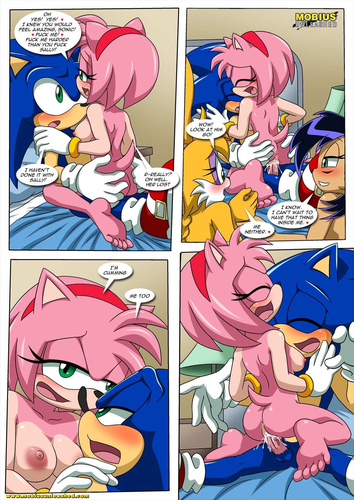 Palcomix - Sonic and Sally Break Up (Sonic the Hedgehog) image number 9