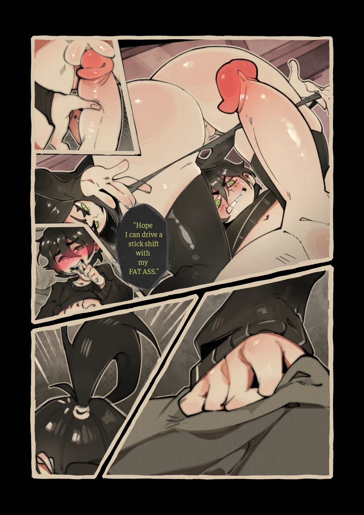 Goth Cougar and Tired Femboy image number 8