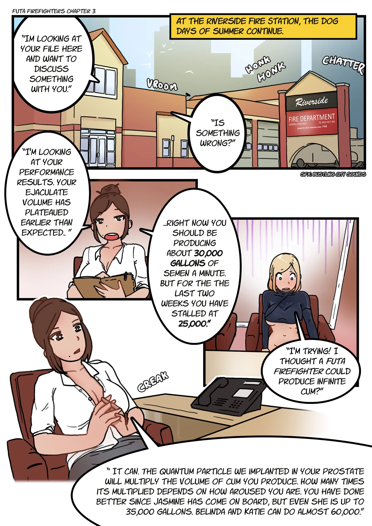 Futa FireFighters 3: Futa Inferno image number 1