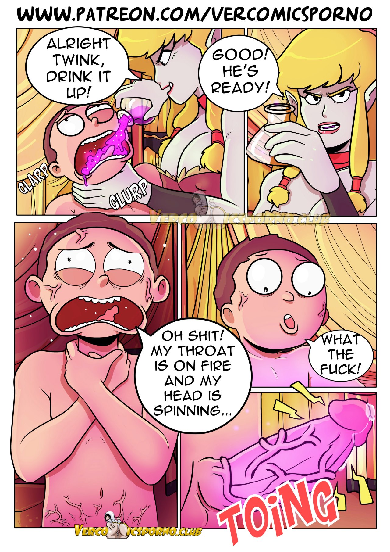 Rick  Morty: Pleasure Trip 4 image number 11