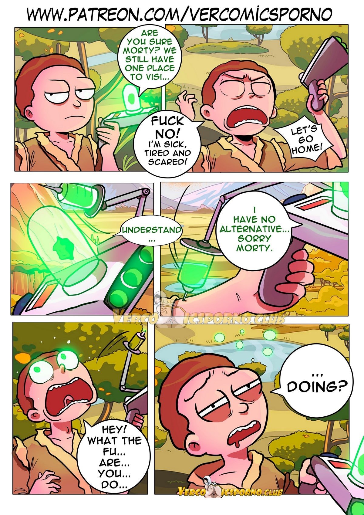 Rick  Morty: Pleasure Trip 4 image number 45