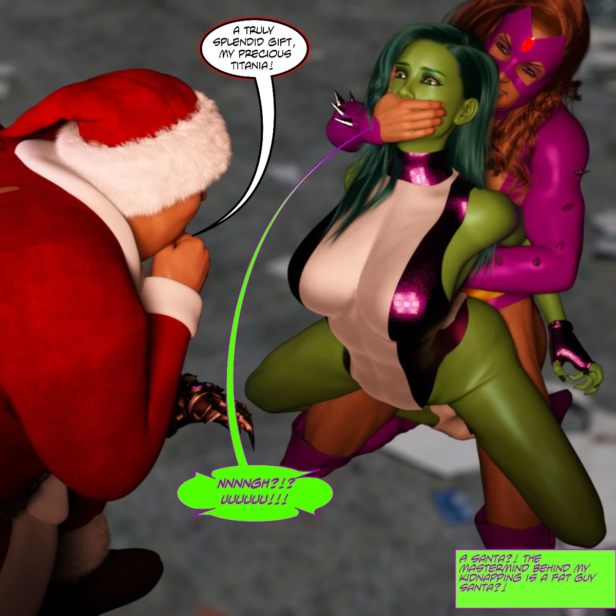 She-Hulk XMAS.