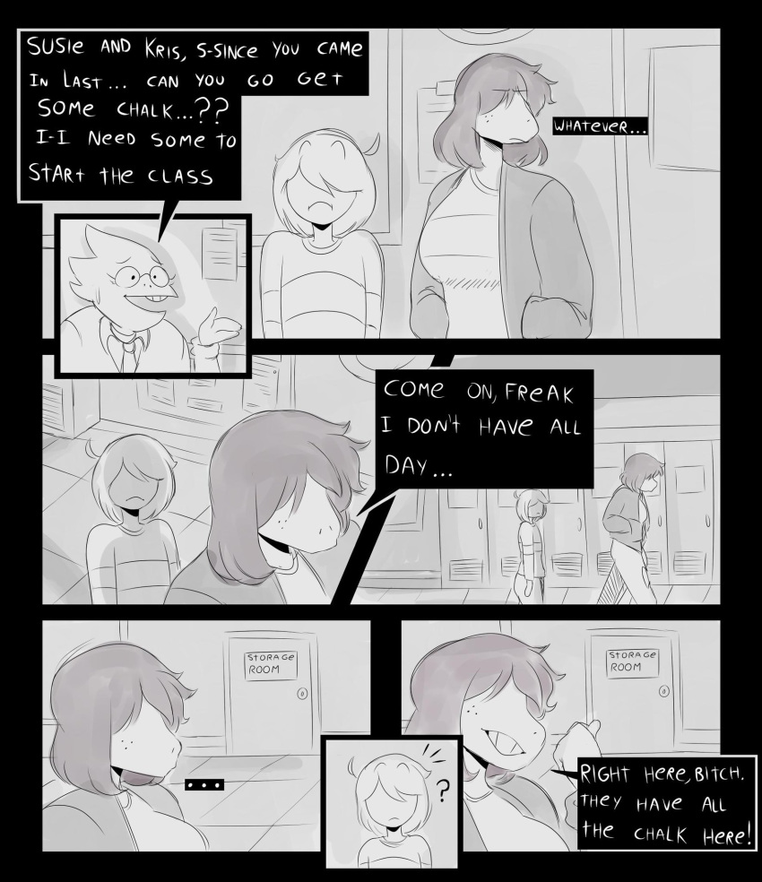 Futa Susie (deltarune, undertale) porn comic by [detnox]. Blowjob porn  comics.