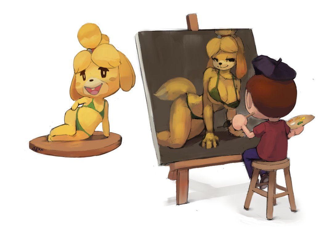 Isabelle Animal Crossing Compilation image number 16