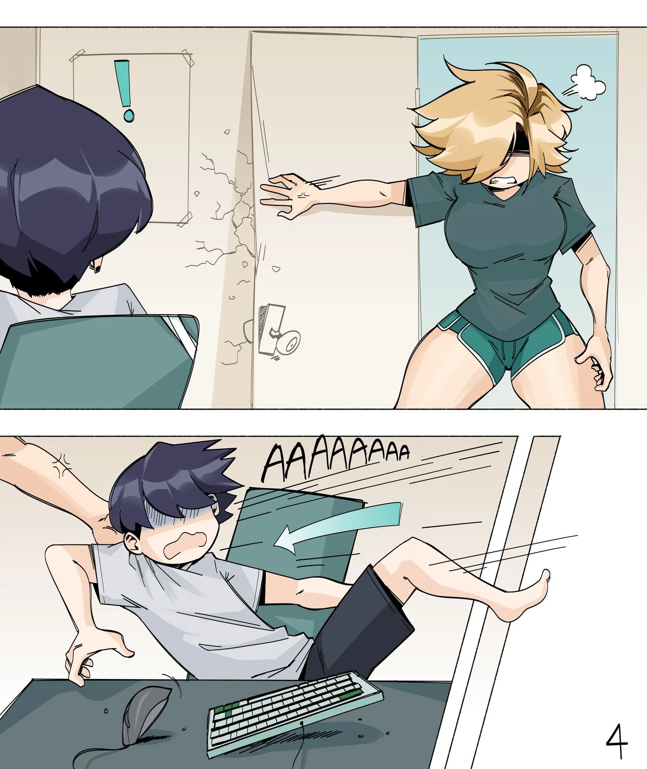 Misty Business (anor3xia), 18 images. Sole female porn comics.