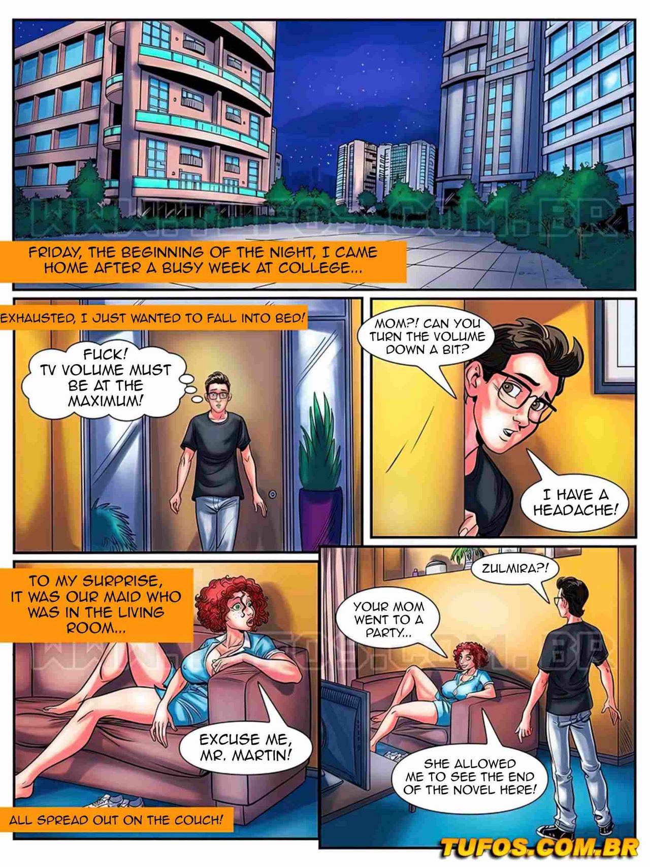 The Nerd Stallion 3 ? A Maid Good In Bed image number 1