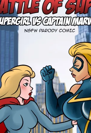 Battle of Supes: Supergirl vs Captain Marvel