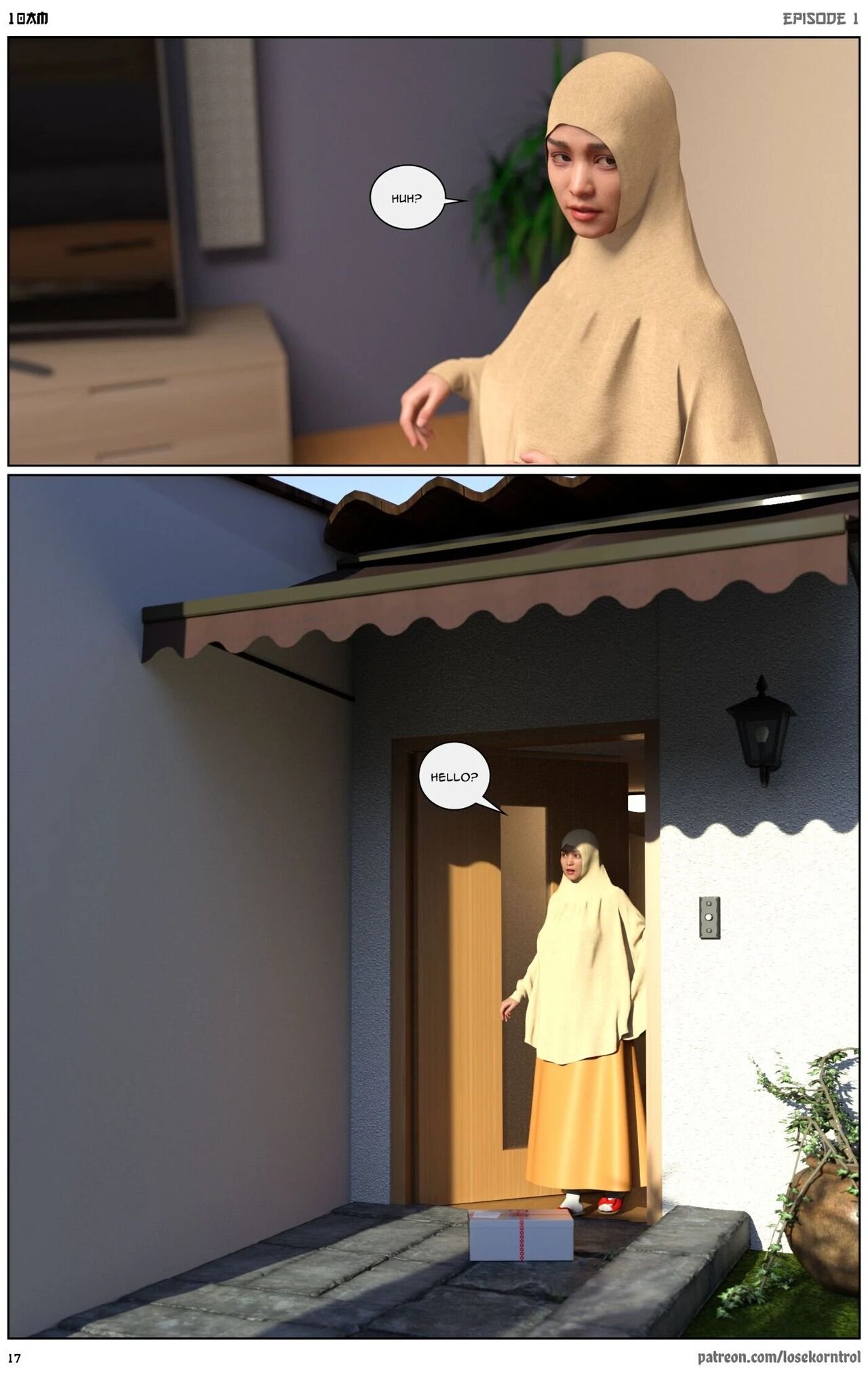 LoseKorntrol, Hijab 3DX - 10 AM - english image number 17