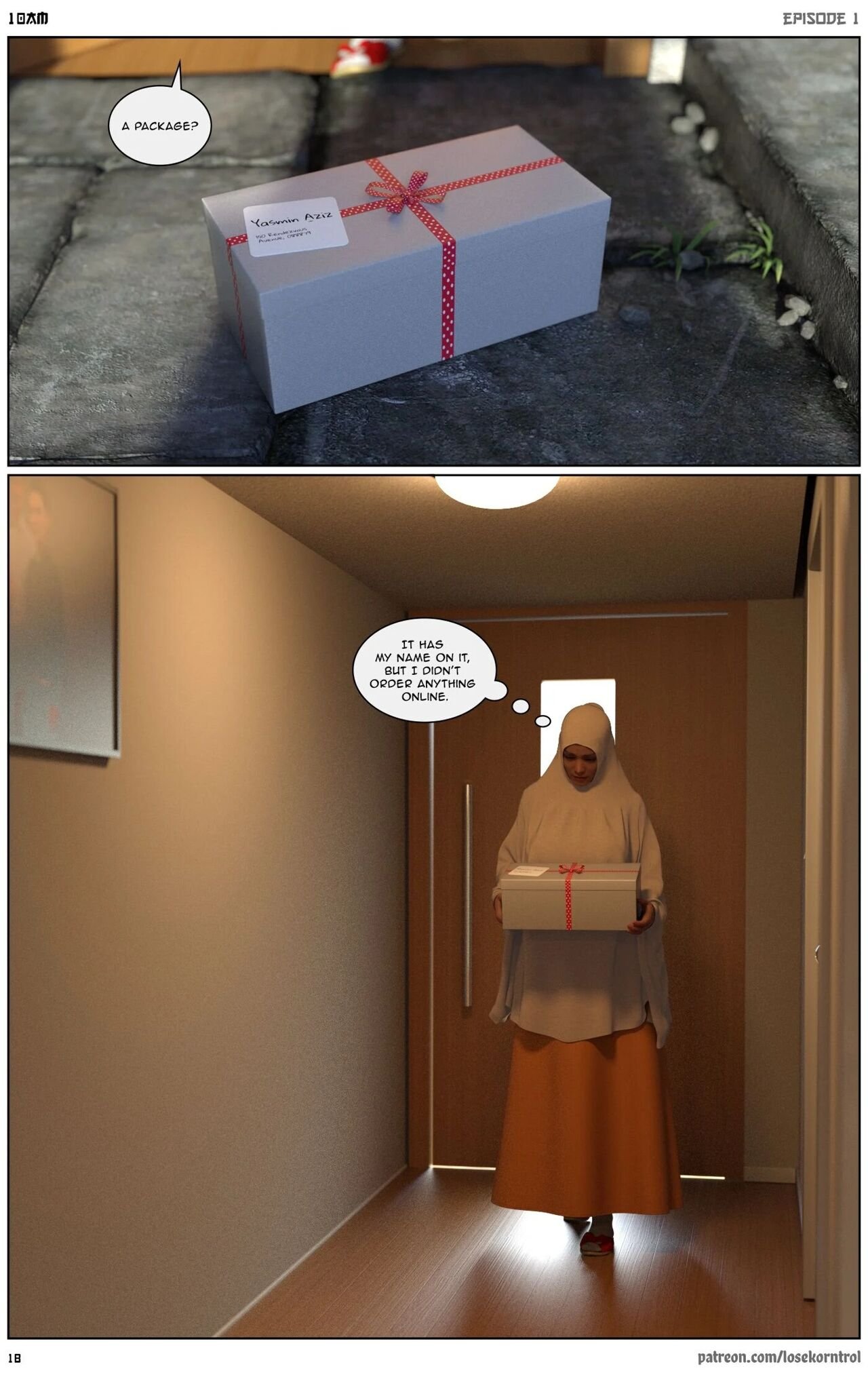 LoseKorntrol, Hijab 3DX - 10 AM - english image number 18