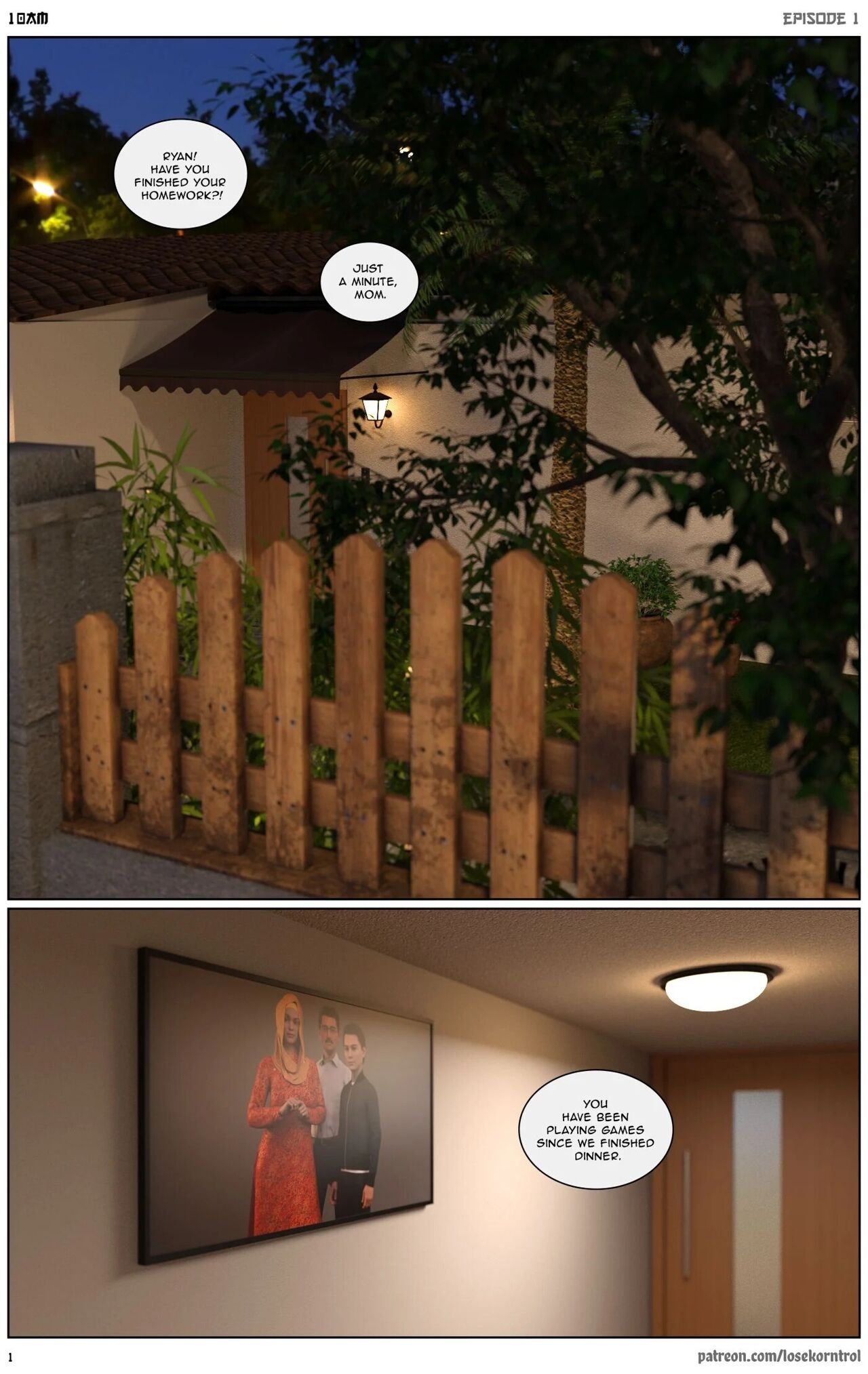 LoseKorntrol, Hijab 3DX - 10 AM - english image number 1