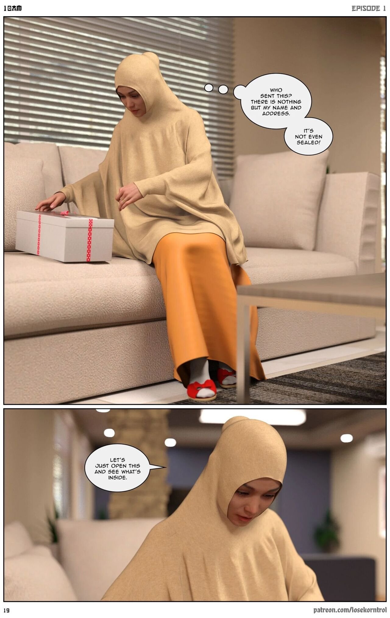 LoseKorntrol, Hijab 3DX - 10 AM - english image number 19