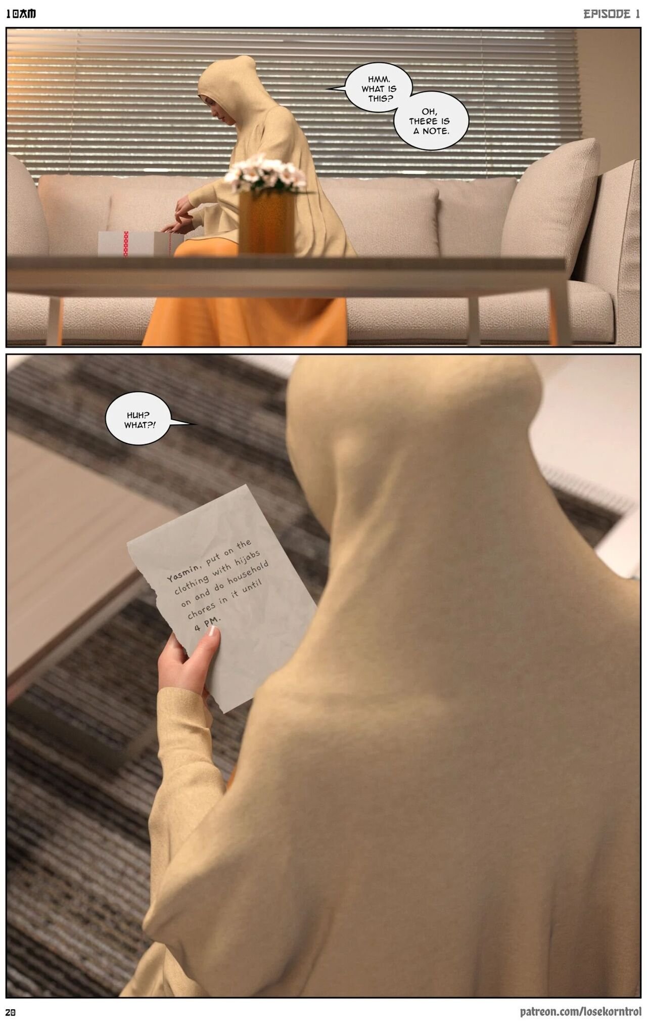 LoseKorntrol, Hijab 3DX - 10 AM - english image number 20