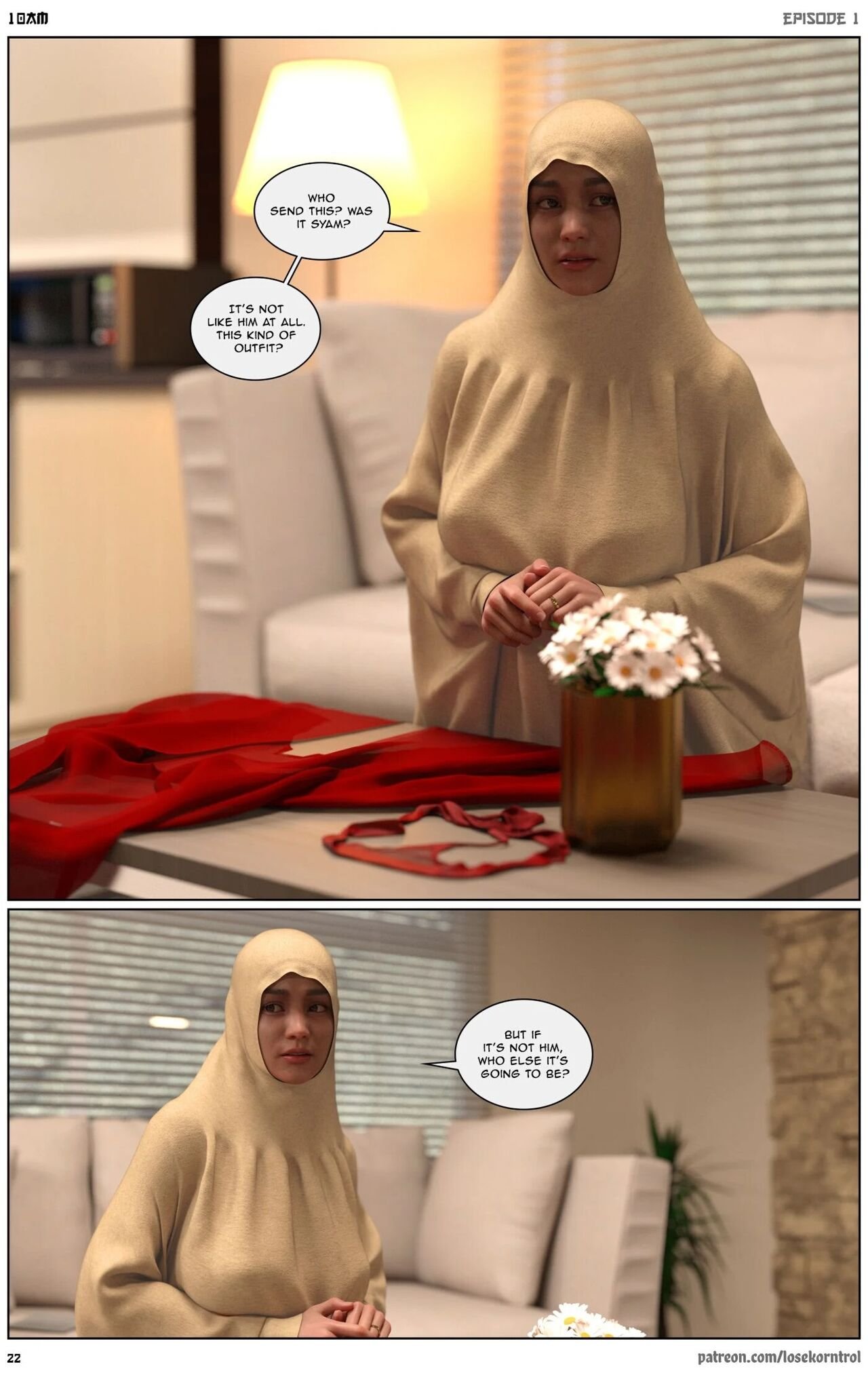 LoseKorntrol, Hijab 3DX - 10 AM - english image number 22