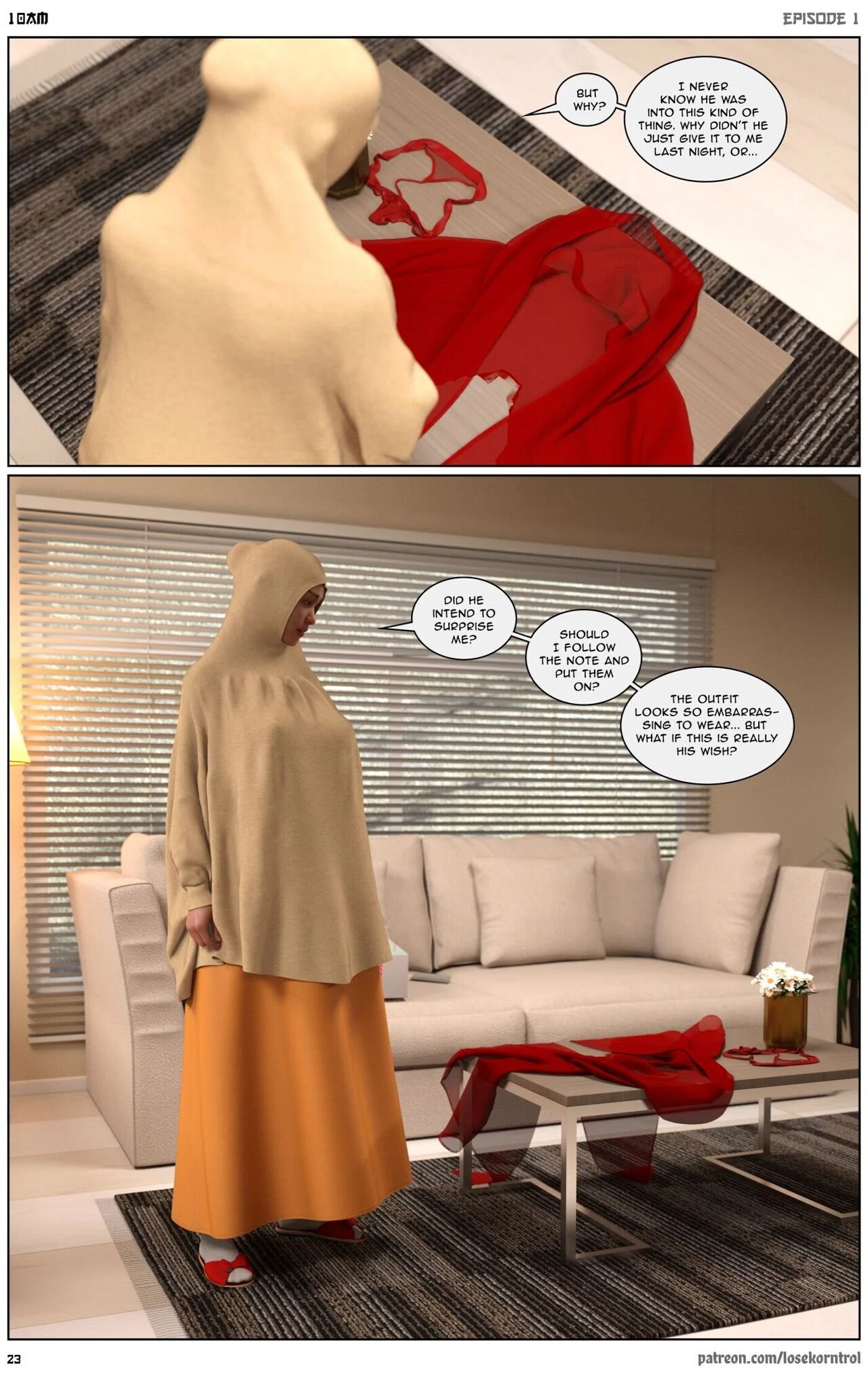 LoseKorntrol, Hijab 3DX - 10 AM - english image number 23