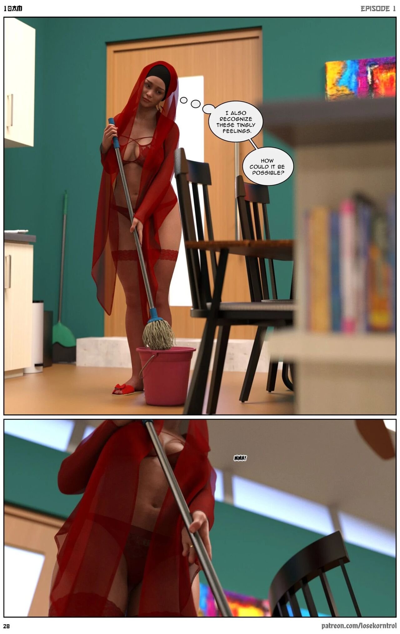 LoseKorntrol, Hijab 3DX - 10 AM - english image number 28