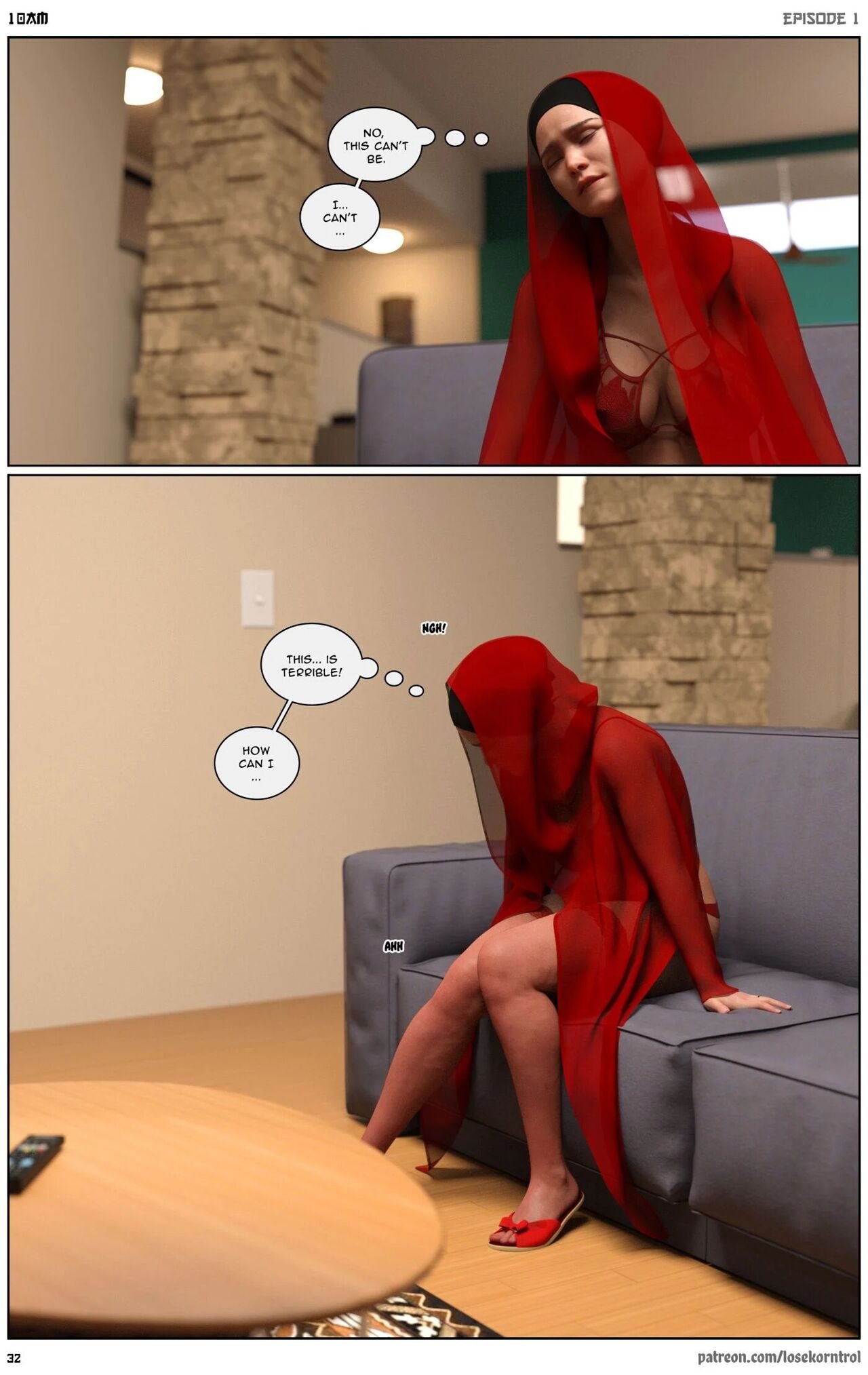 LoseKorntrol, Hijab 3DX - 10 AM - english image number 32