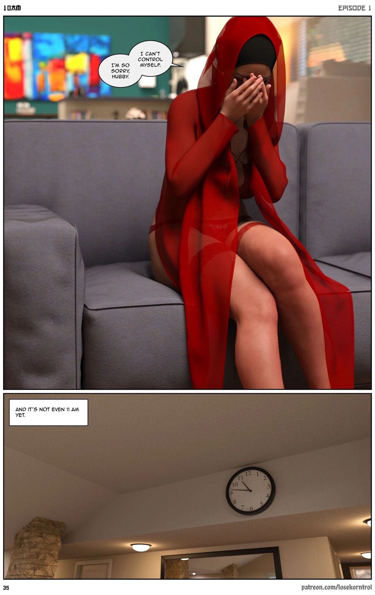 LoseKorntrol, Hijab 3DX - 10 AM - english image number 35