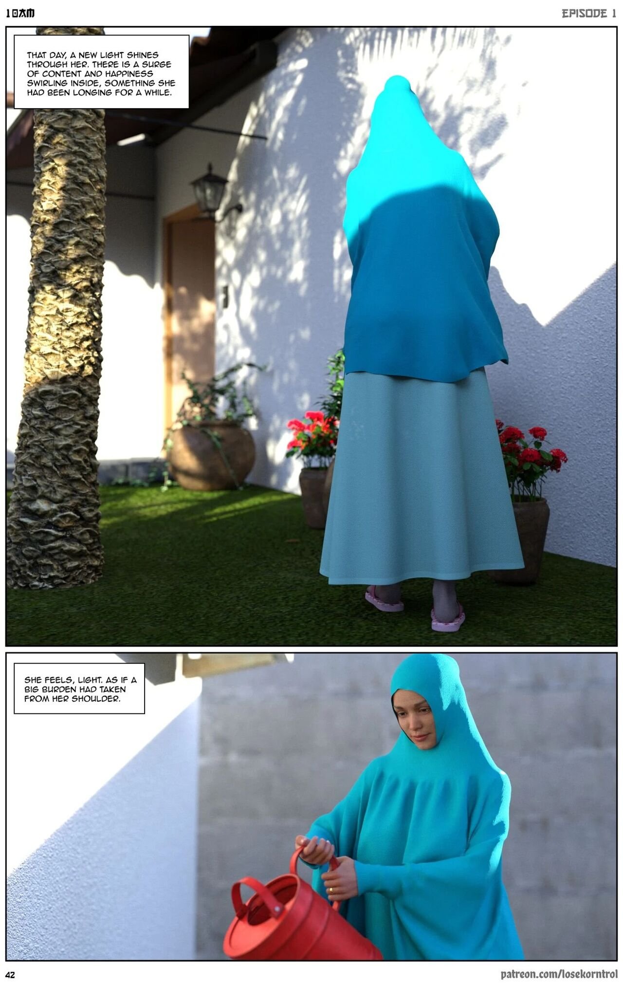 LoseKorntrol, Hijab 3DX - 10 AM - english image number 42