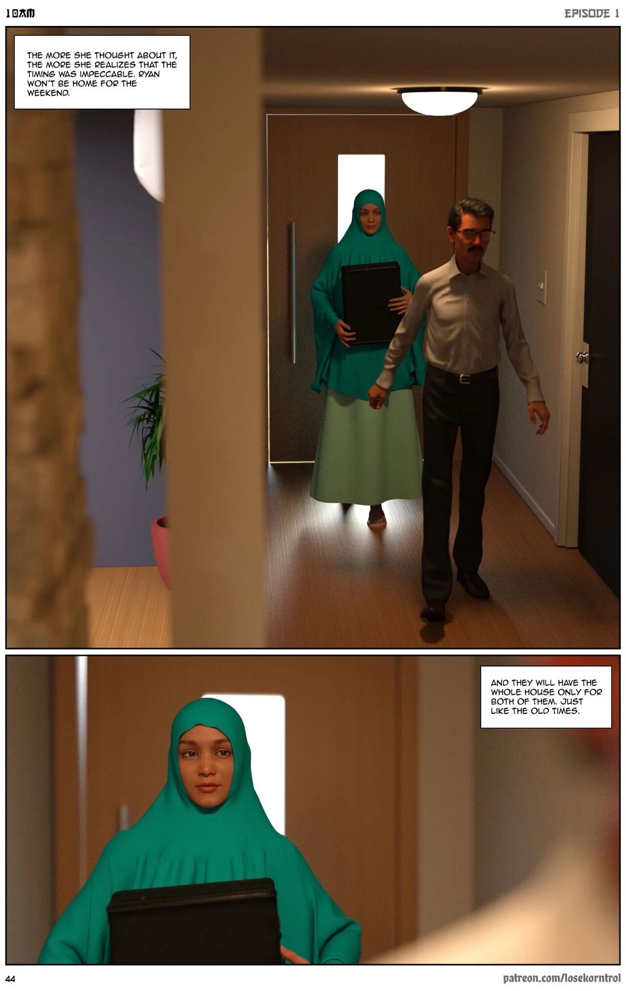 LoseKorntrol, Hijab 3DX - 10 AM - english image number 44