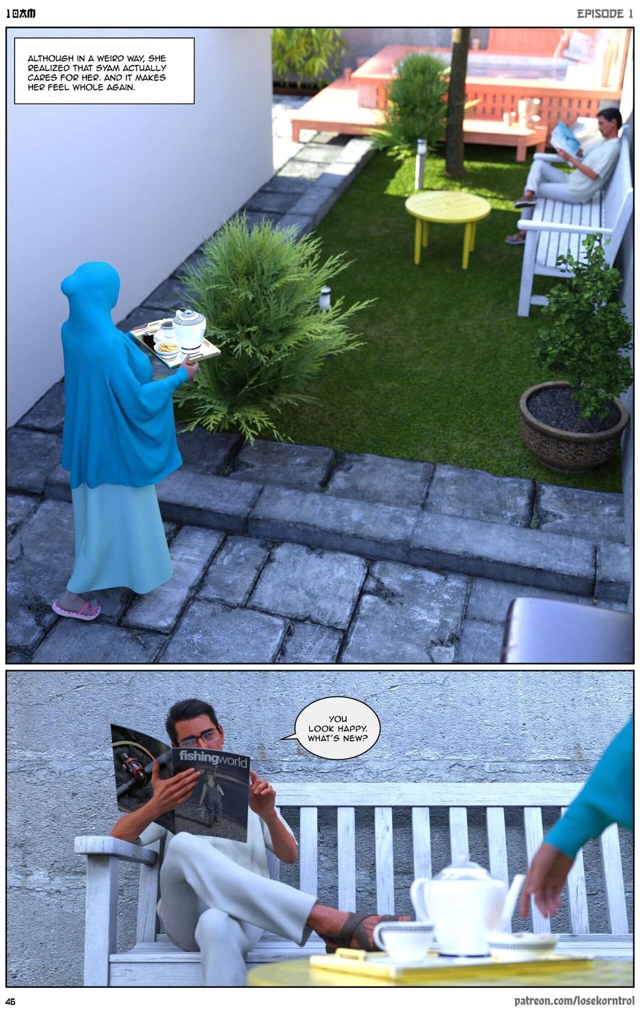 LoseKorntrol, Hijab 3DX - 10 AM - english image number 46