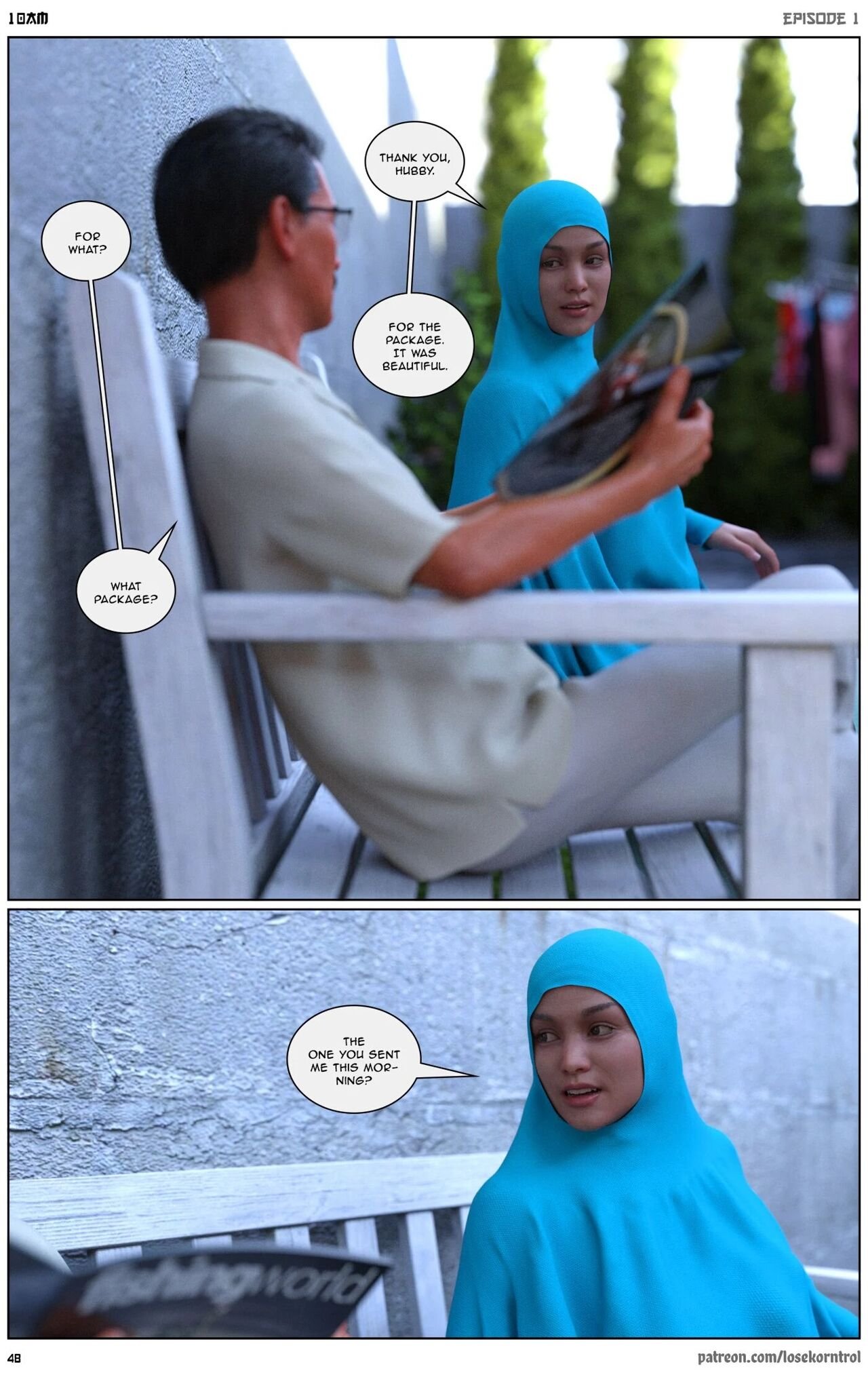 LoseKorntrol, Hijab 3DX - 10 AM - english image number 48