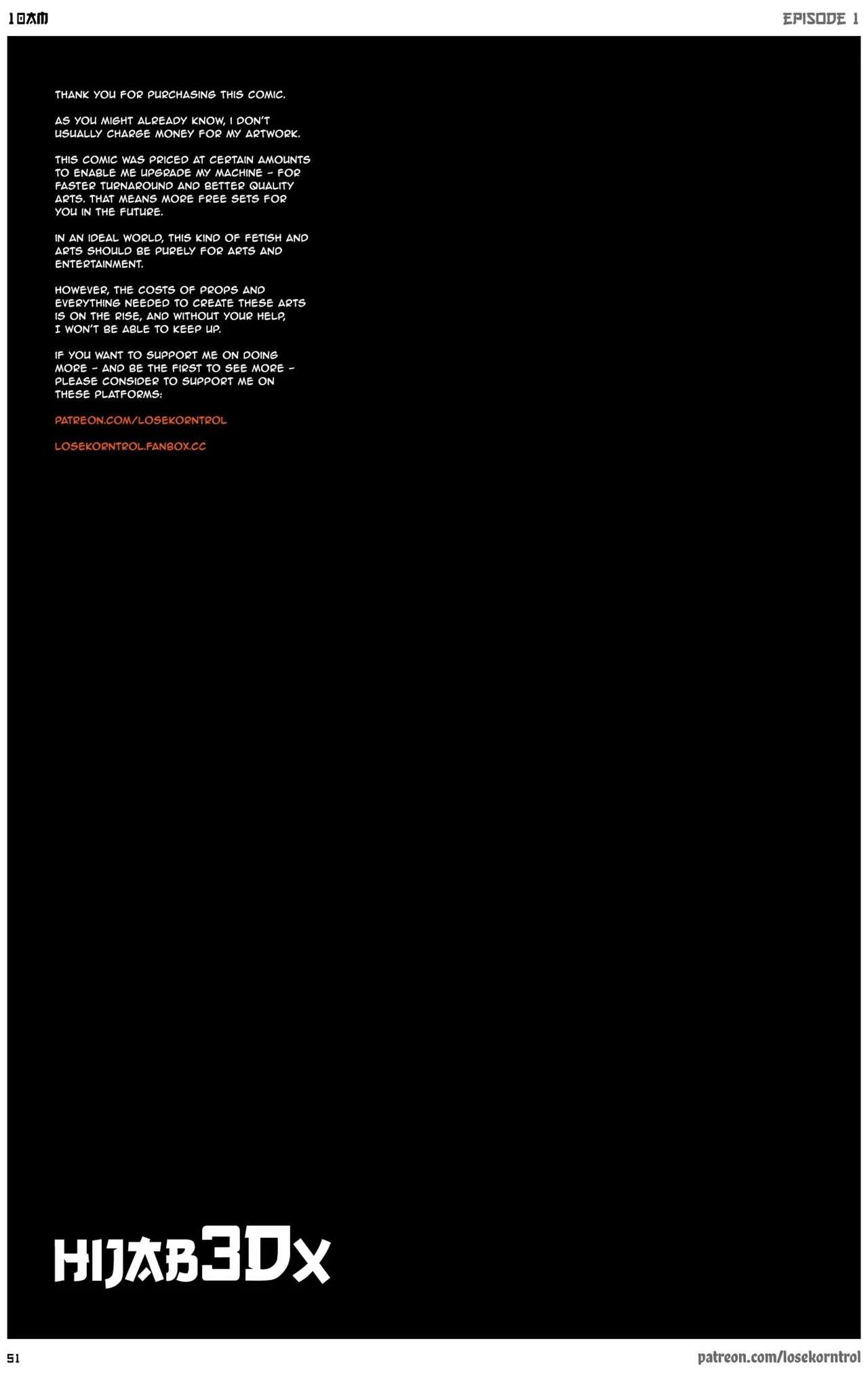 LoseKorntrol, Hijab 3DX - 10 AM - english image number 51