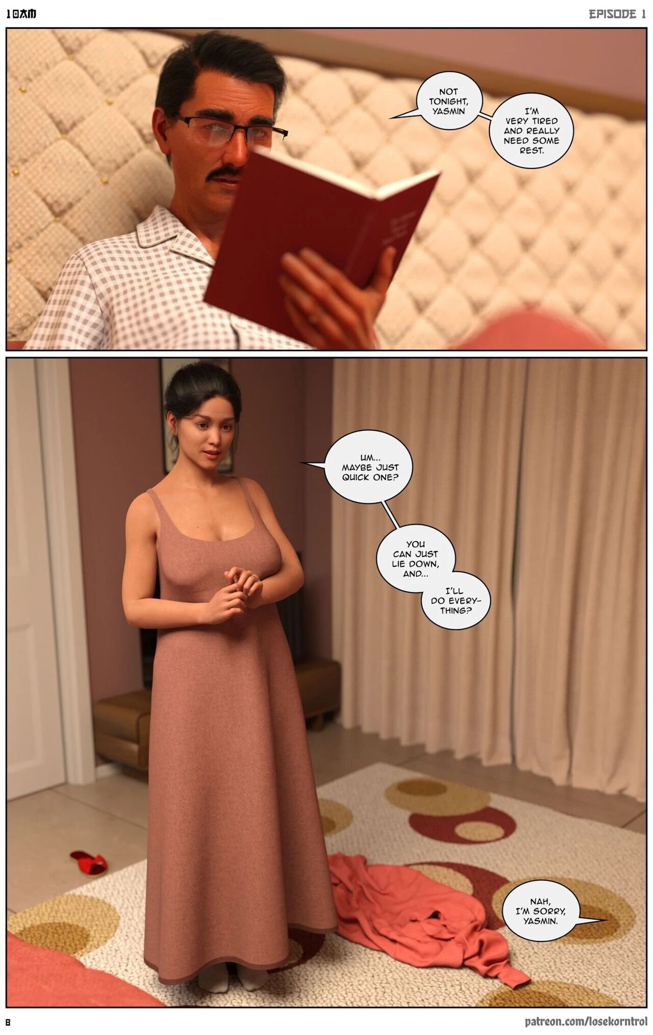 LoseKorntrol, Hijab 3DX - 10 AM - english image number 8