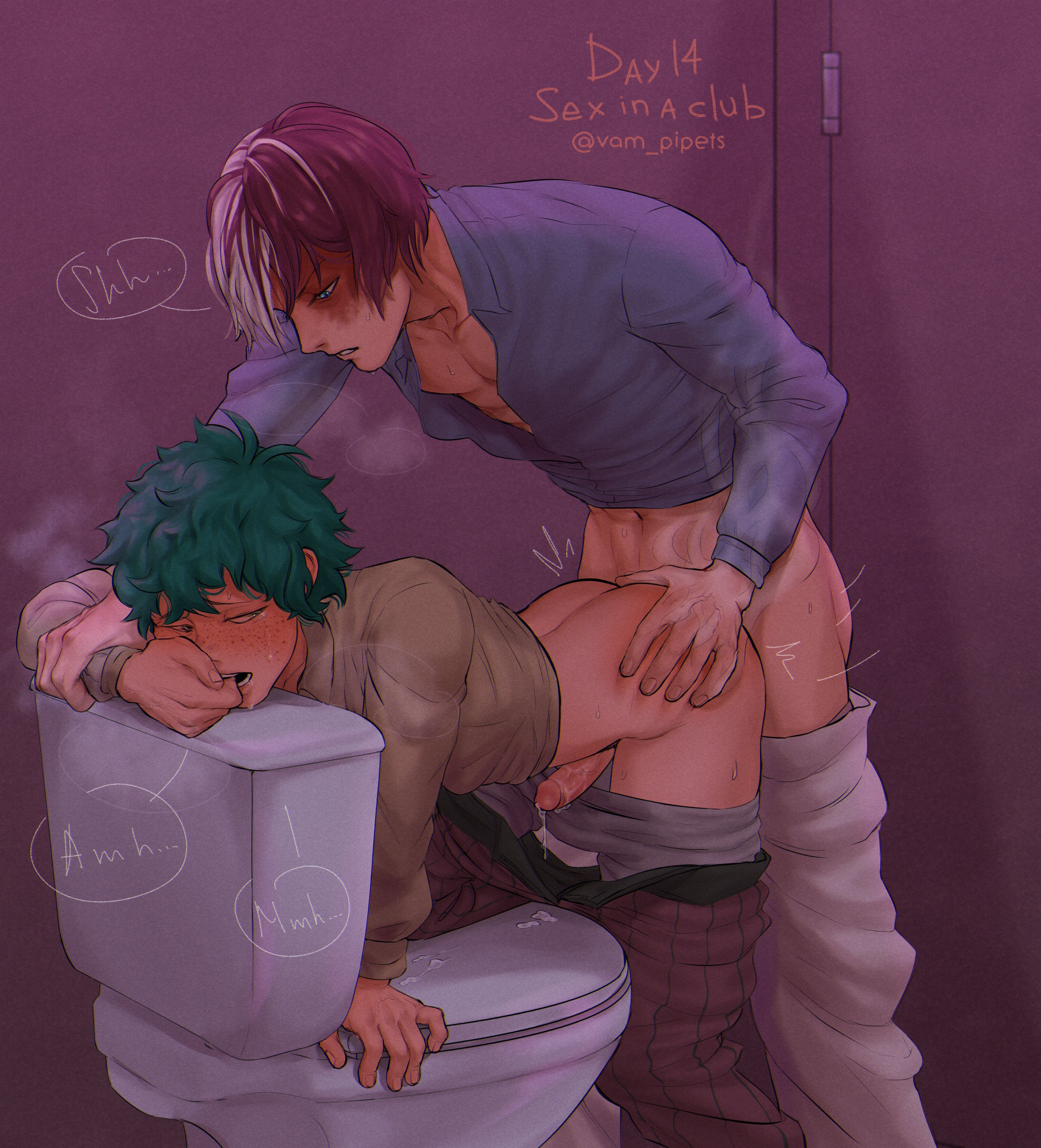 Kinktober (my hero academia) porn comic by [Pipey]. Yaoi porn comics.