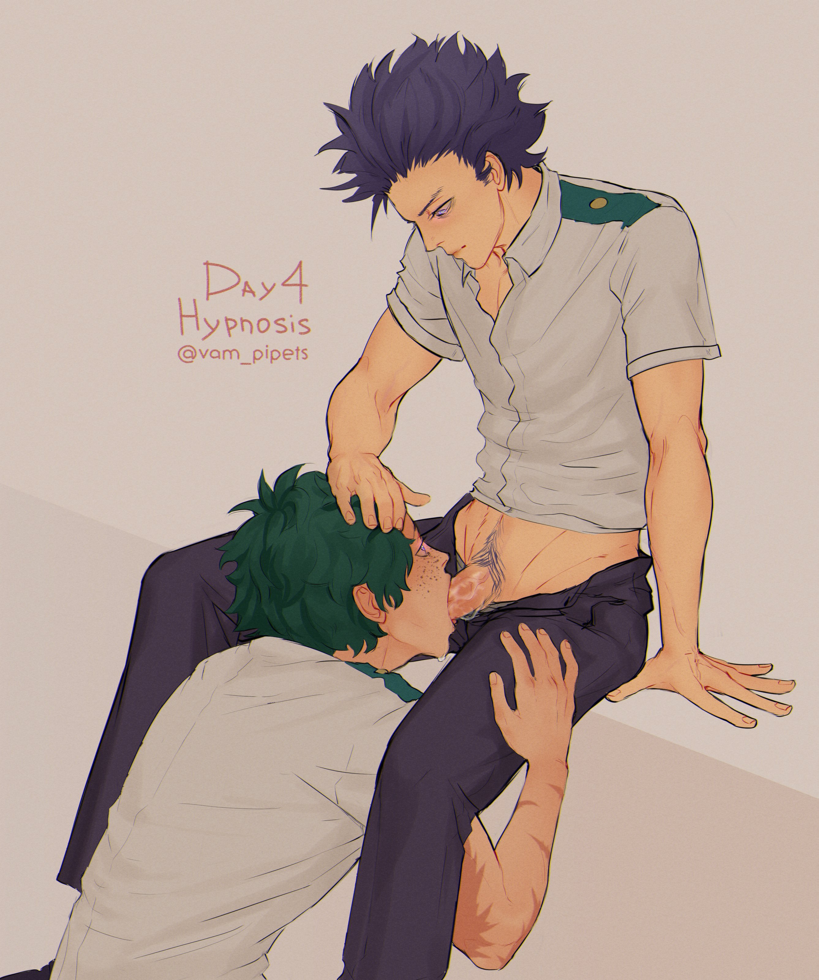 Kinktober (my hero academia) porn comic by [Pipey]. Yaoi porn comics.