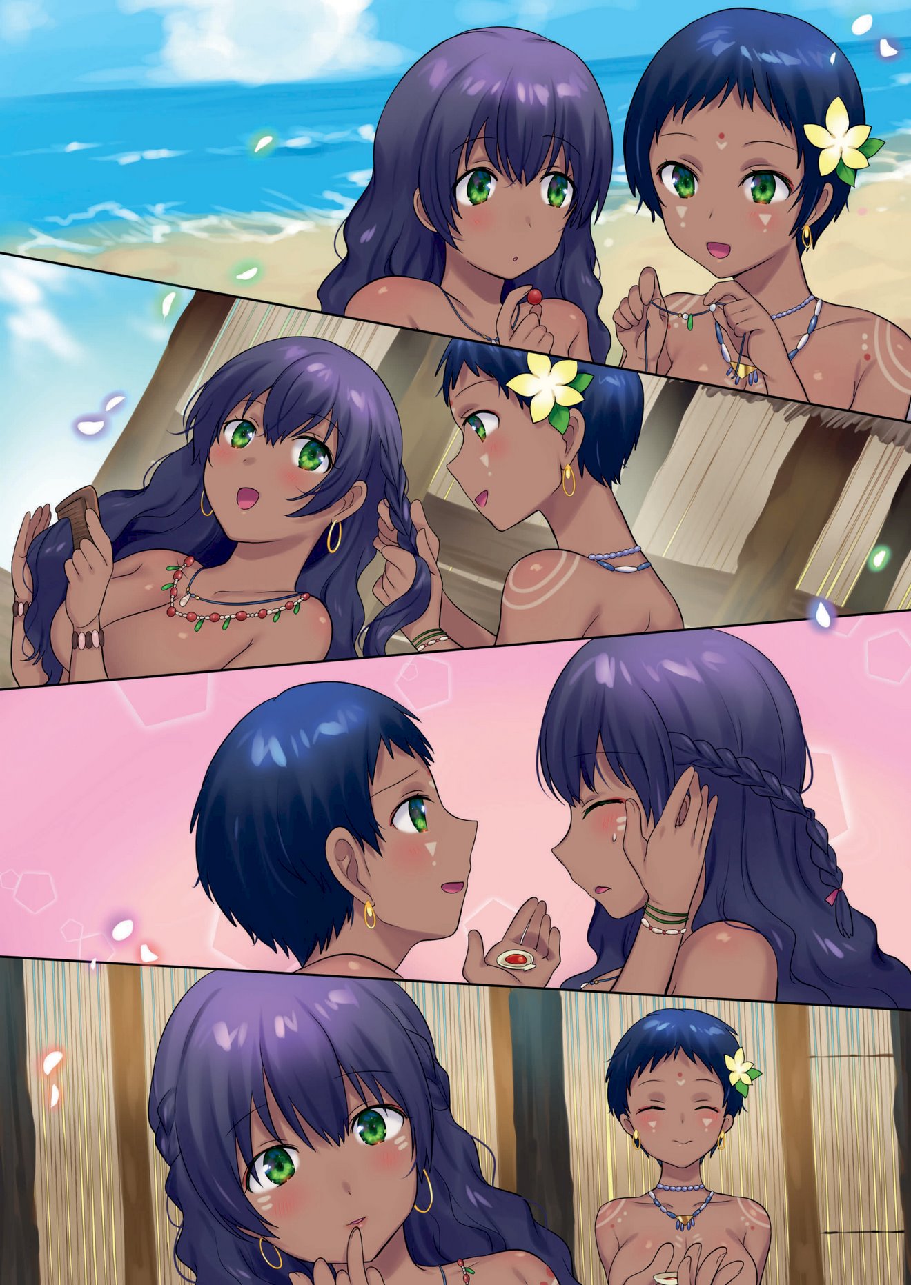 The Story of How Became a Member of a Tribe on an Unexplored Island and Became a  Friends Wife image number 24