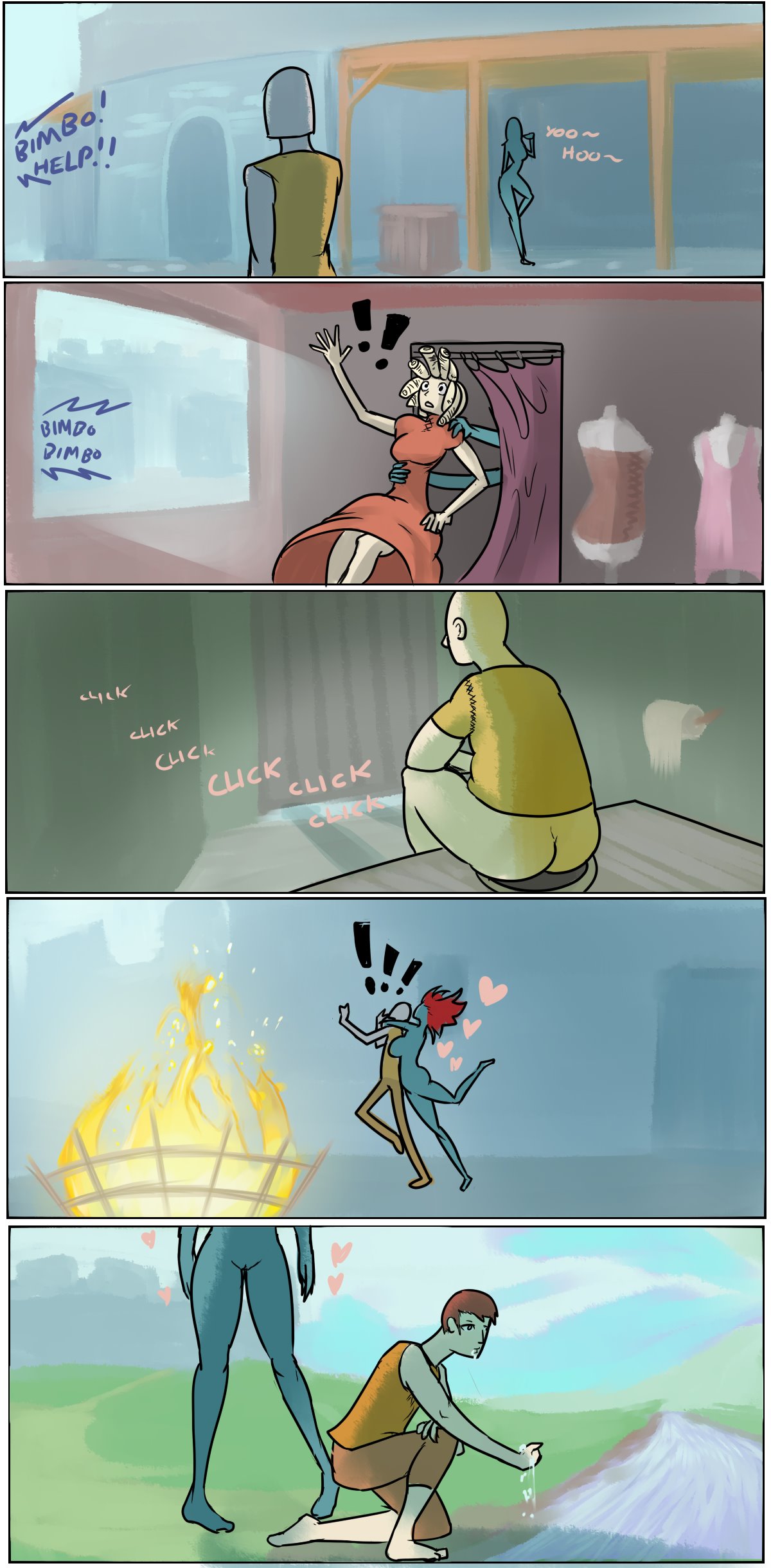Sister Sins Story: Guard who cried Bimbo image number 3