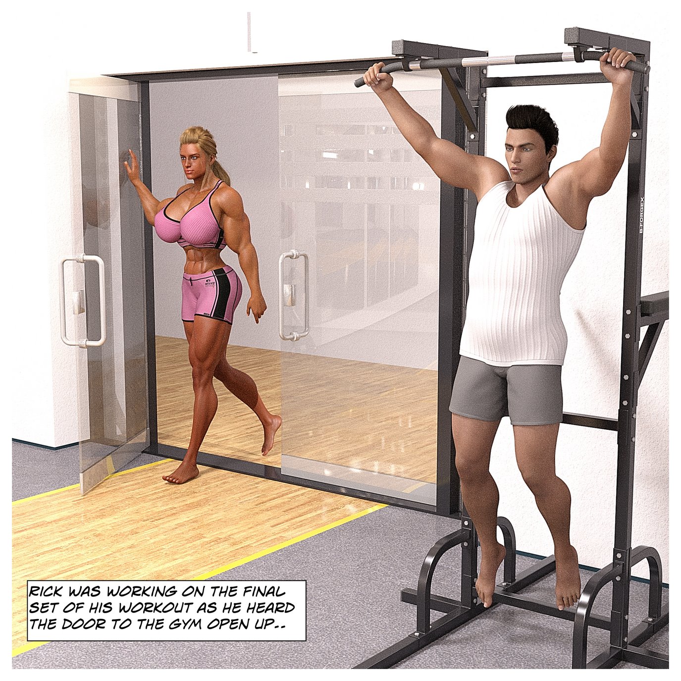 Hannahs Story: Gym Encounter image number 1