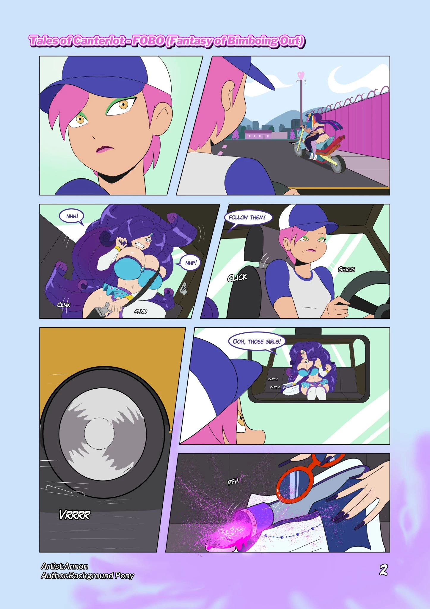Tales of Canterlot 2. FOBO : Fantasy Of Bimboing Out image number 1