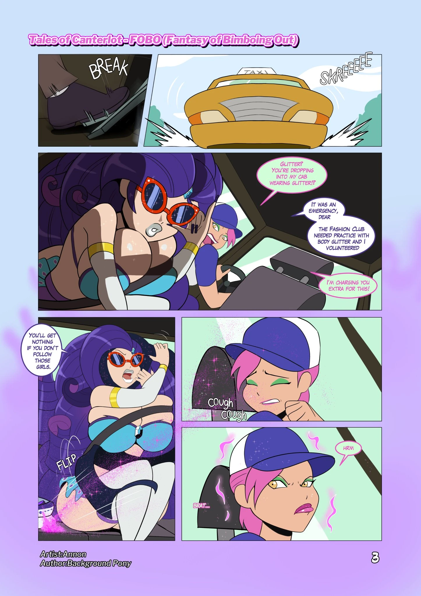 Tales of Canterlot 2. FOBO : Fantasy Of Bimboing Out image number 2