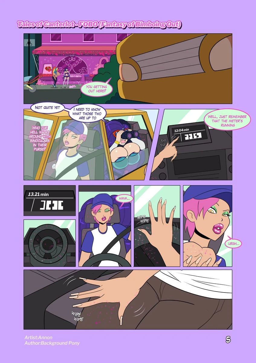 Tales of Canterlot 2. FOBO : Fantasy Of Bimboing Out image number 4