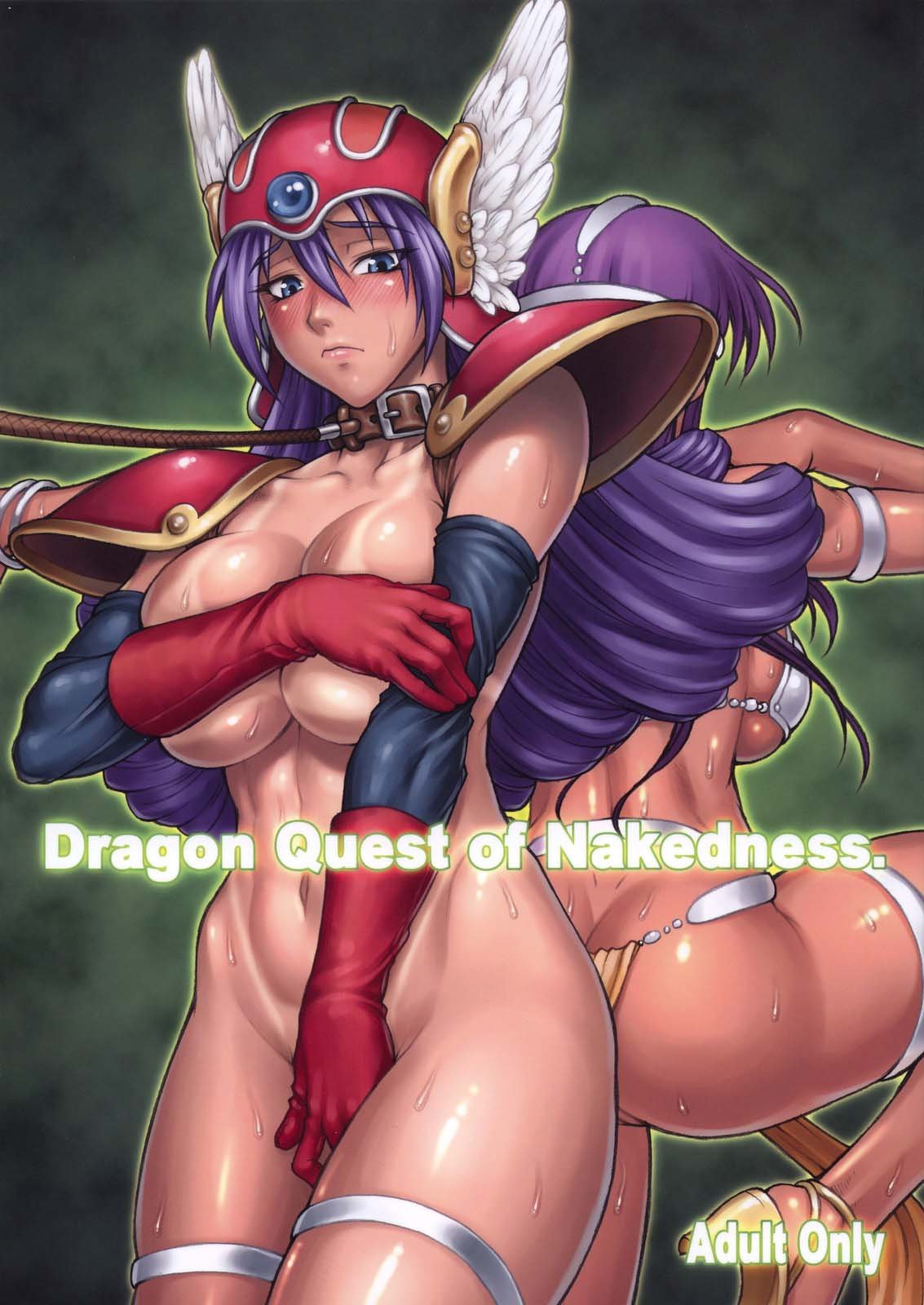 Dragon Quest of Nakedness. RED. GREEN. BLUE image number 9
