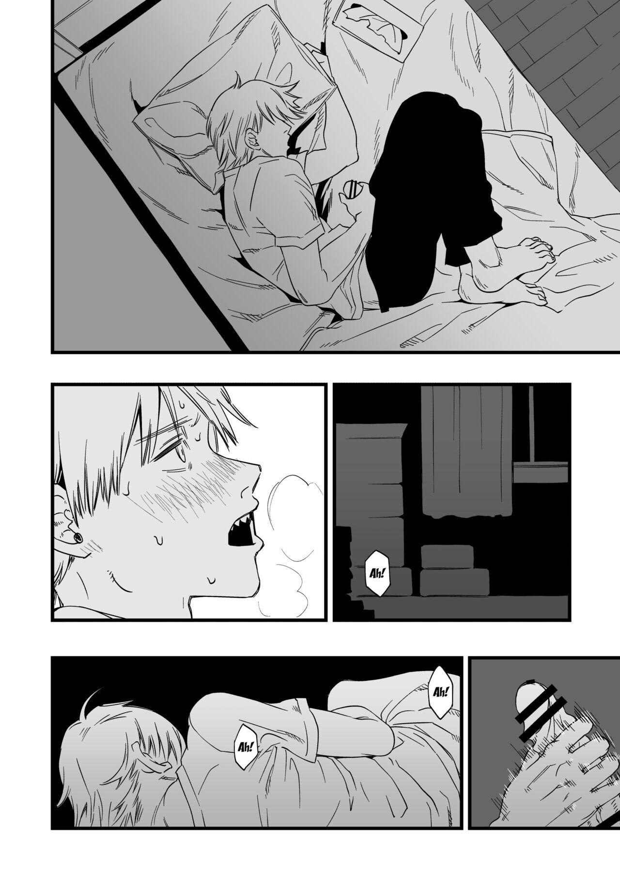 Samurai Ninja GREENTEA - Shitsurakuen  Paradise Lost (Chainsaw Man) English hentai image number 30